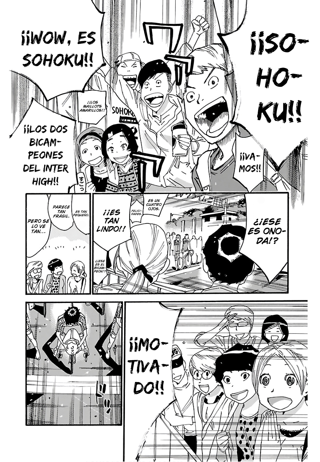 Yowamushi Pedal Capítulo 614 - Página 4 en español