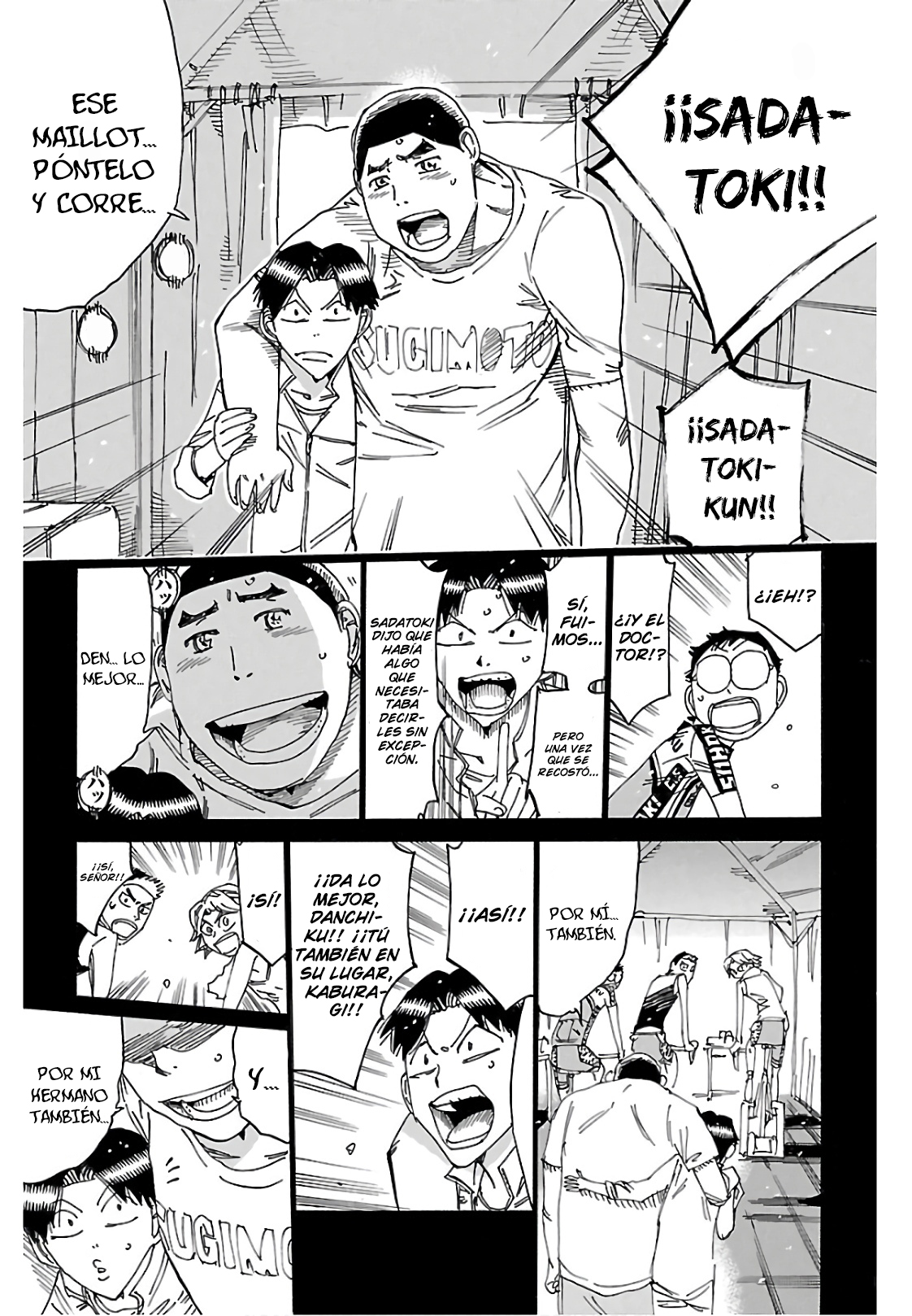Yowamushi Pedal Capítulo 614 - Página 7 en español