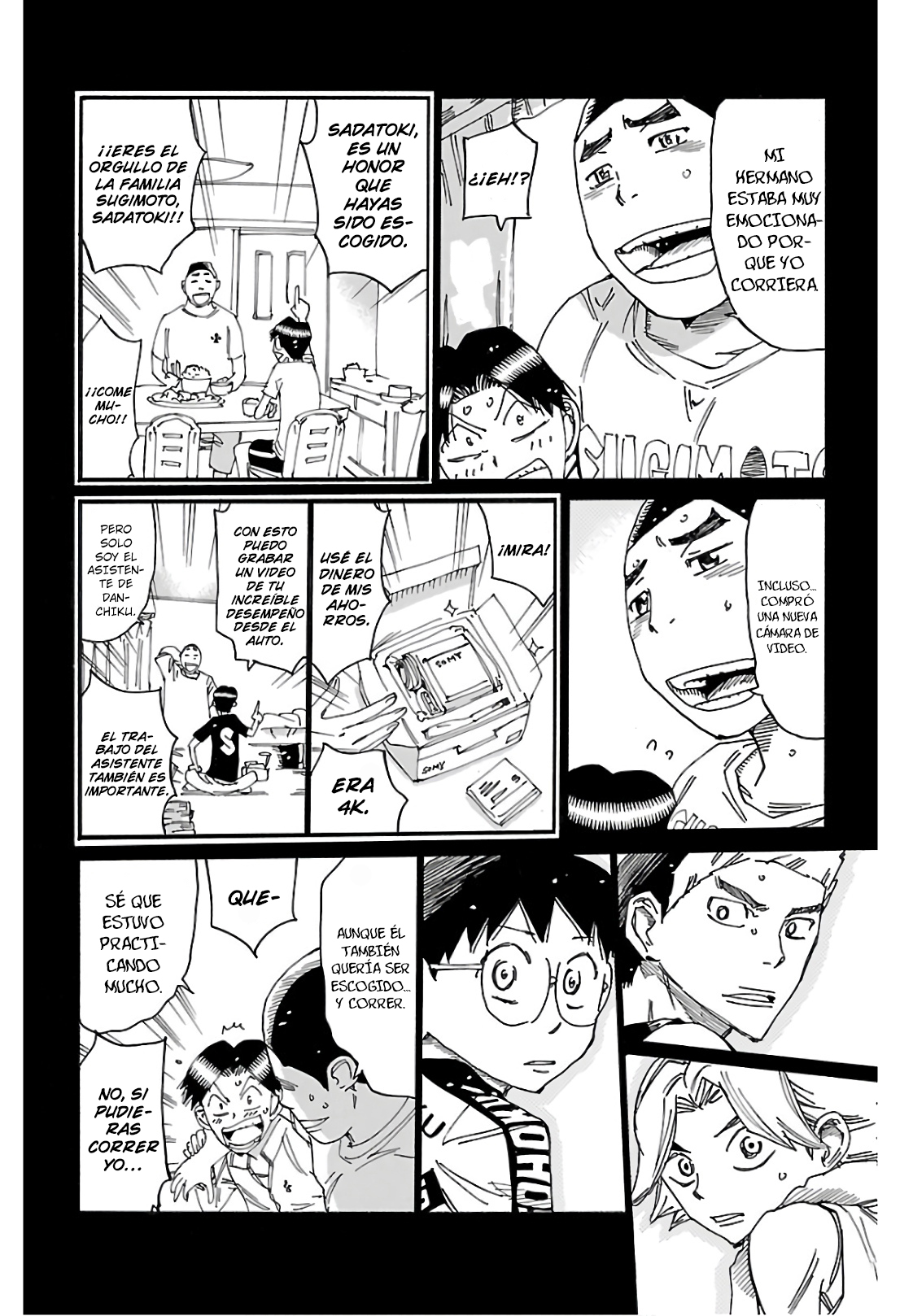 Yowamushi Pedal Capítulo 614 - Página 8 en español