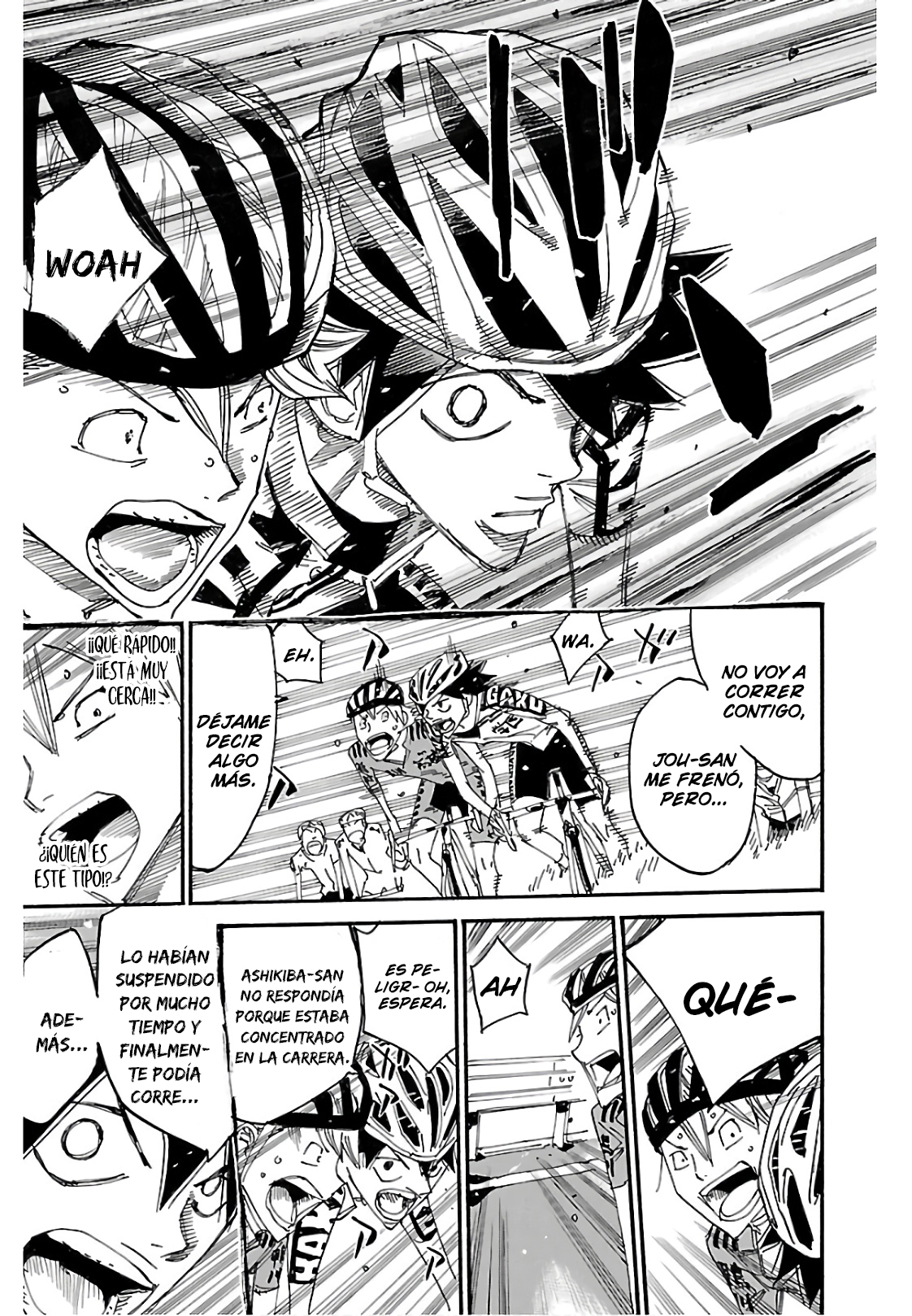 Yowamushi Pedal Capítulo 615 - Página 10 en español
