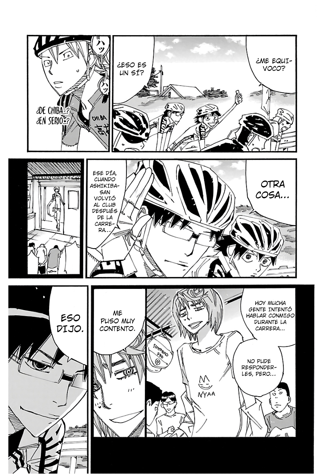 Yowamushi Pedal Capítulo 615 - Página 12 en español