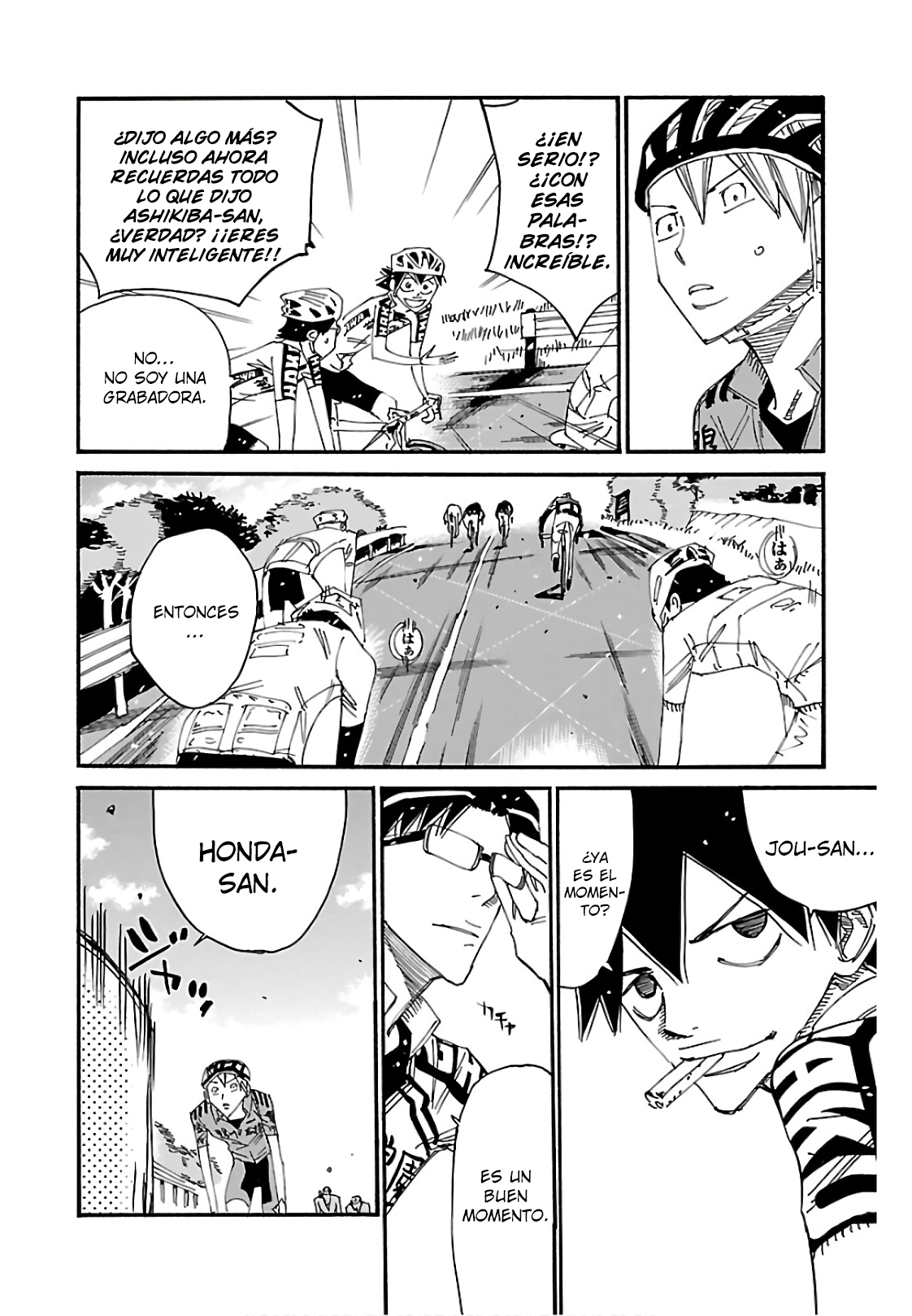 Yowamushi Pedal Capítulo 615 - Página 13 en español