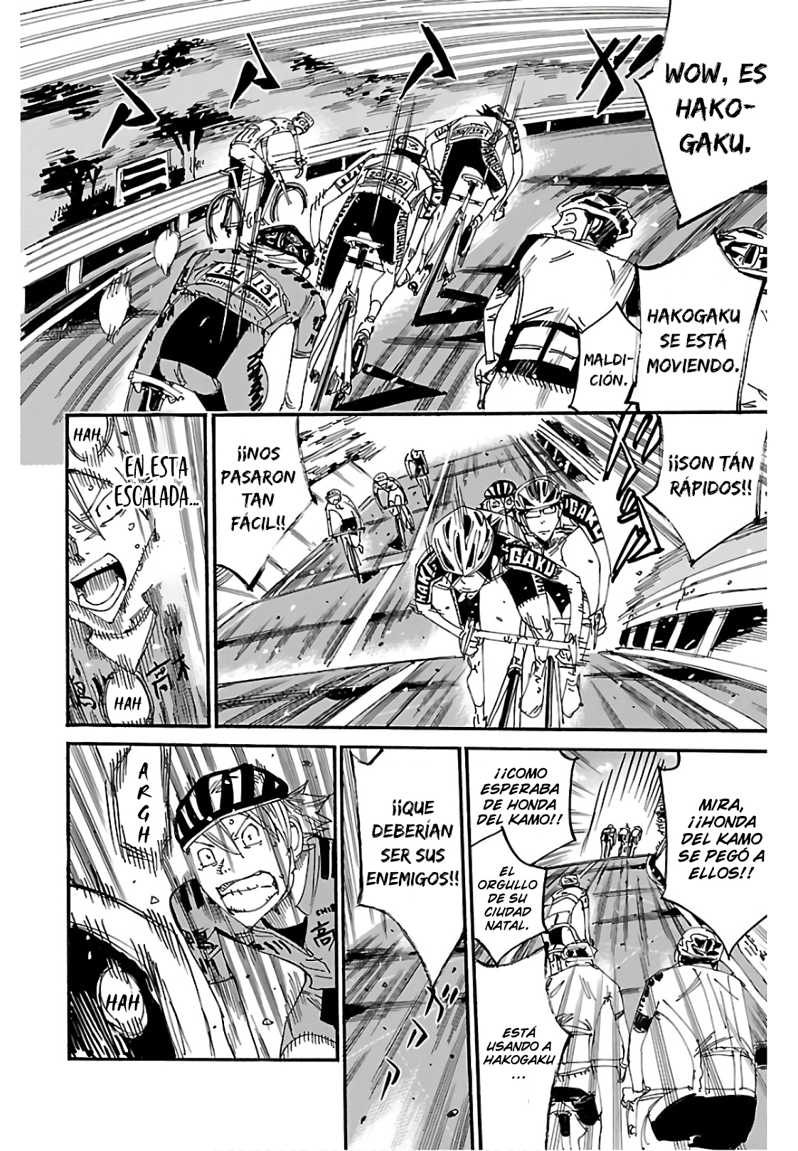 Yowamushi Pedal Capítulo 615 - Página 16 en español