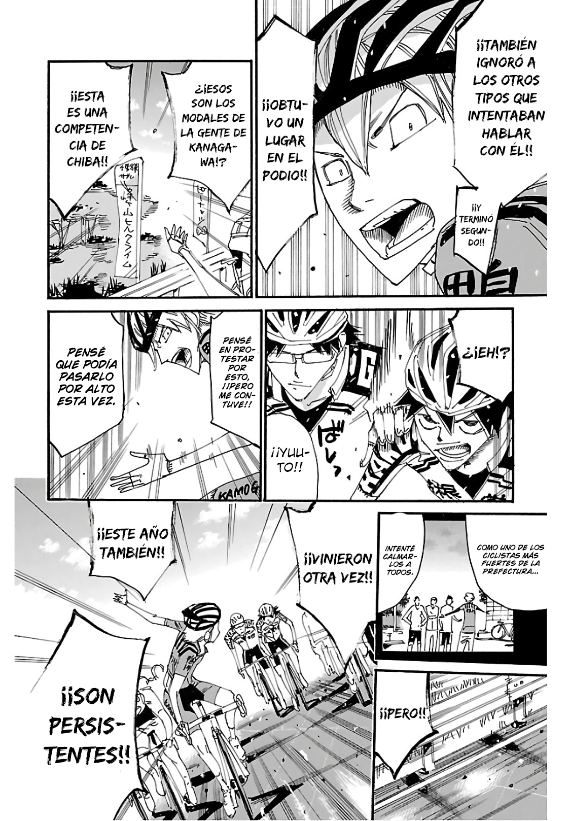 Yowamushi Pedal Capítulo 615 - Página 6 en español