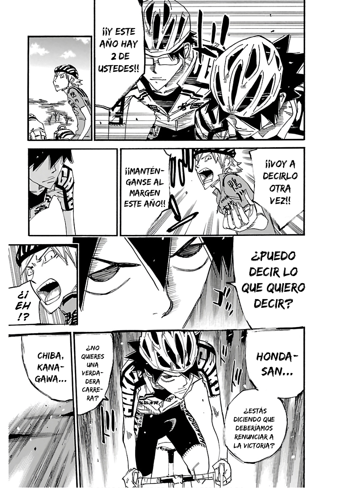 Yowamushi Pedal Capítulo 615 - Página 7 en español
