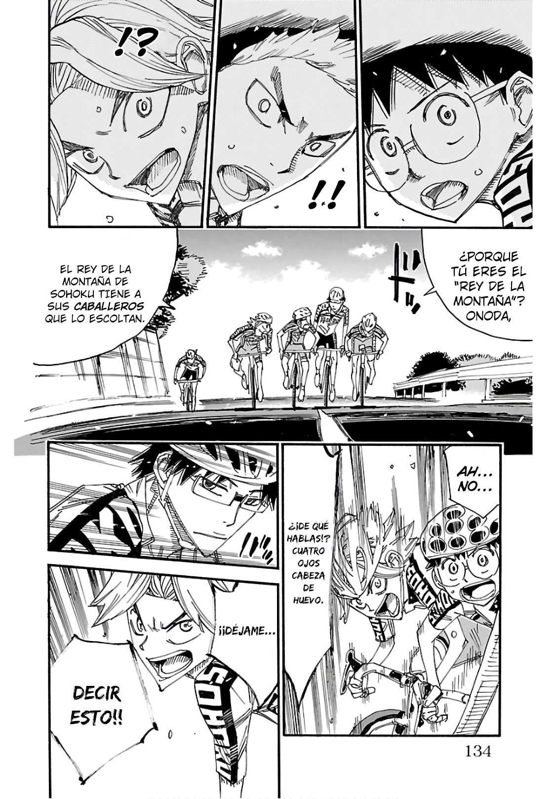 Yowamushi Pedal Capítulo 617 - Página 10 en español