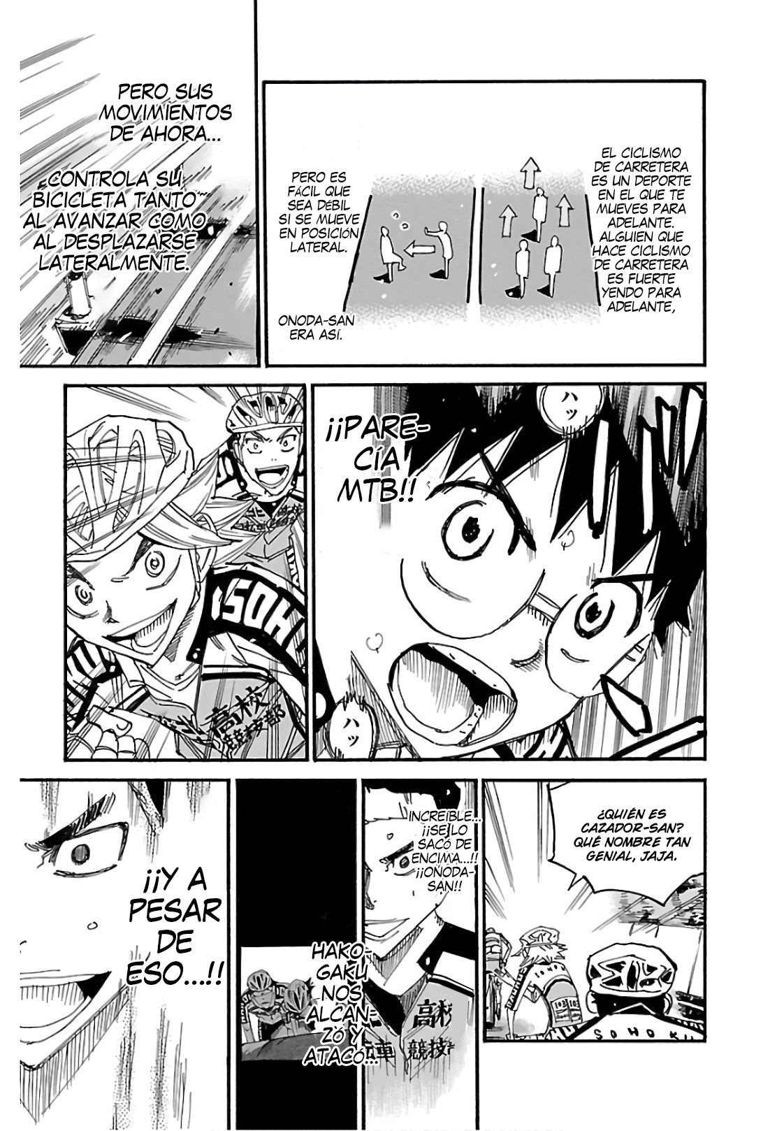 Yowamushi Pedal Capítulo 617 - Página 4 en español