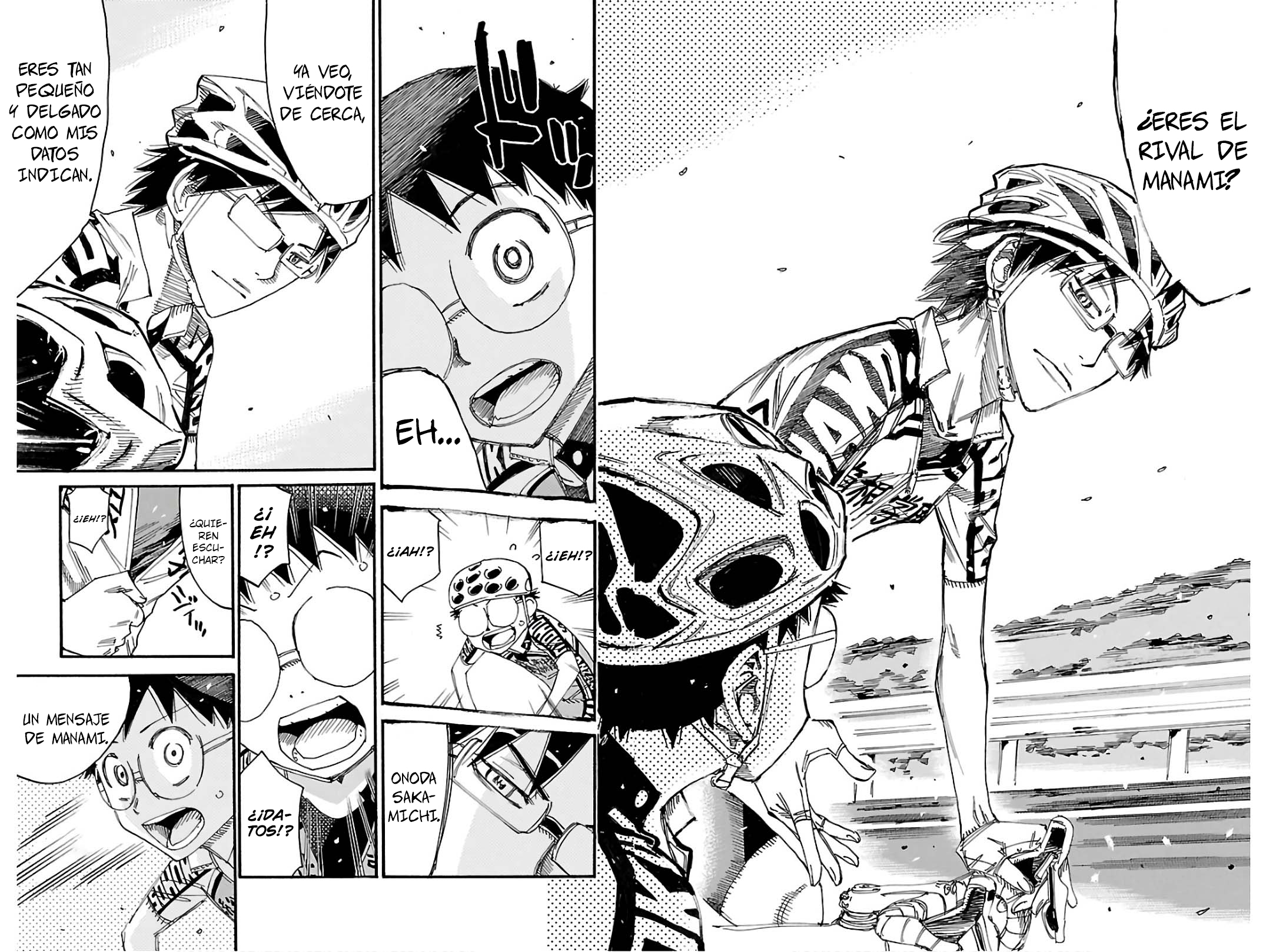 Yowamushi Pedal Capítulo 617 - Página 8 en español