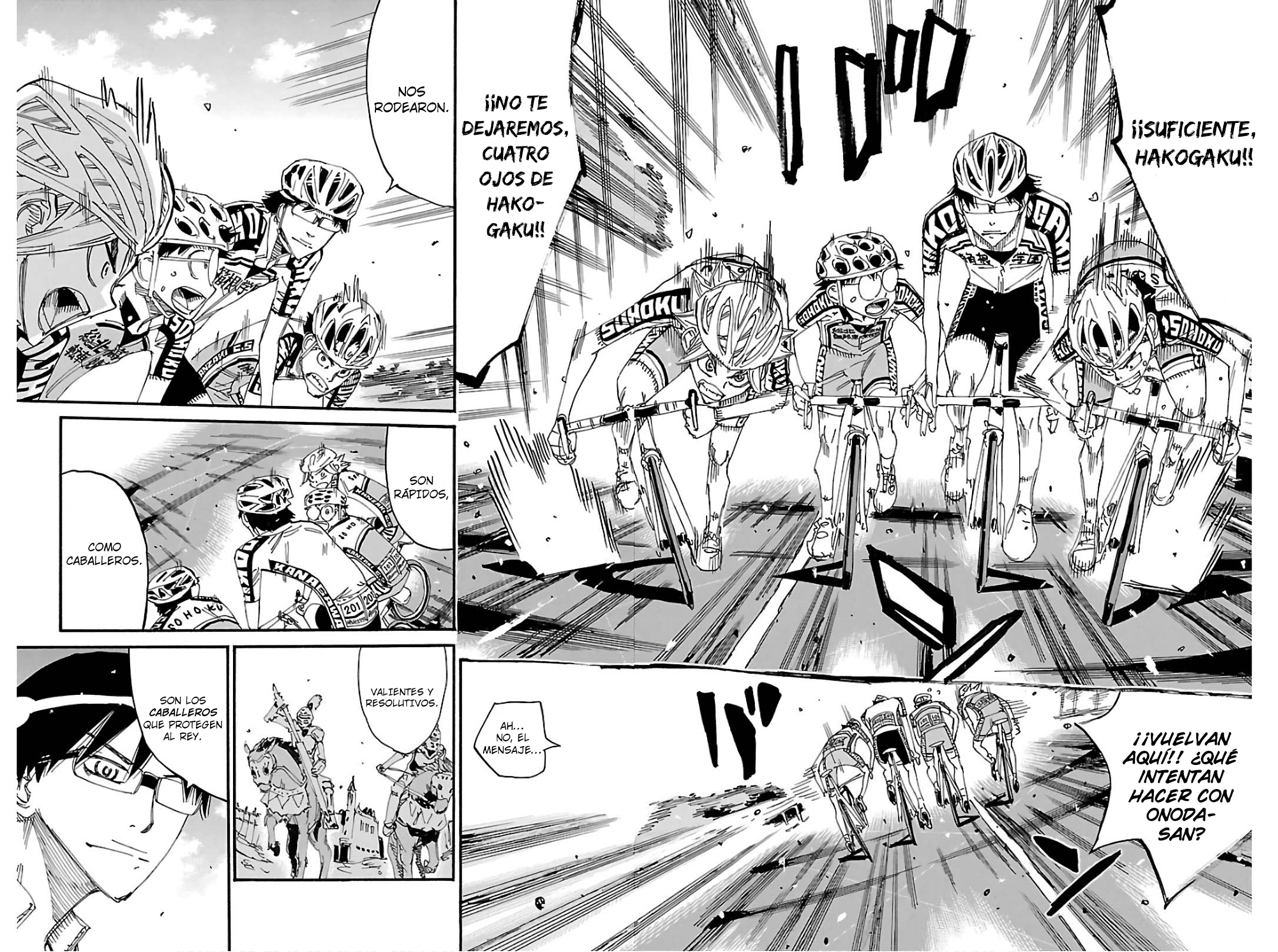 Yowamushi Pedal Capítulo 617 - Página 9 en español