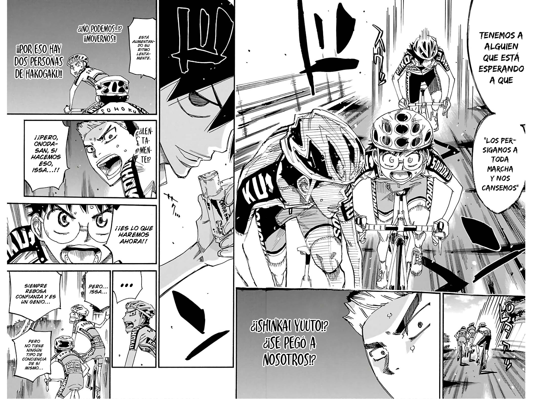 Yowamushi Pedal Capítulo 618 - Página 10 en español
