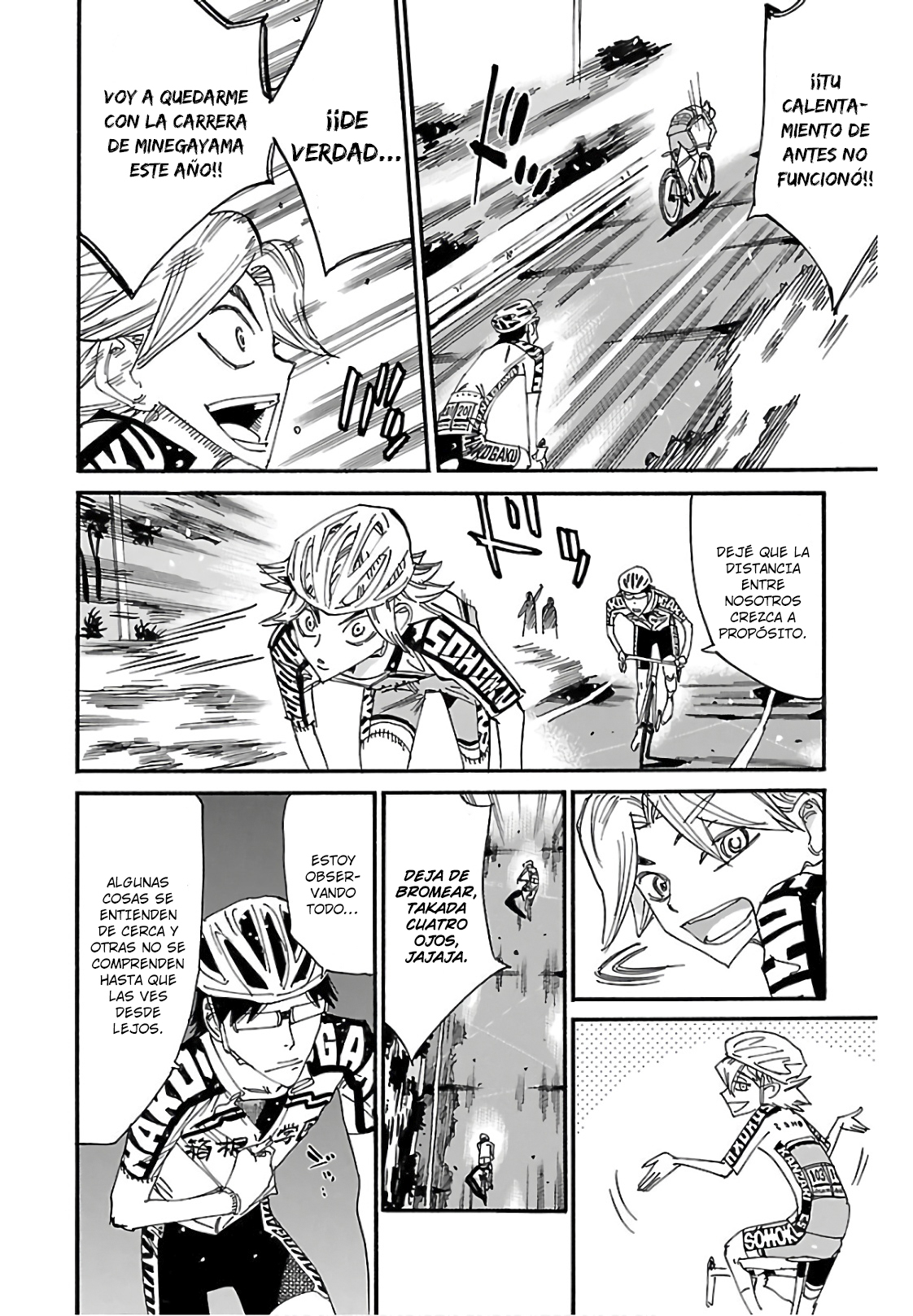 Yowamushi Pedal Capítulo 618 - Página 12 en español