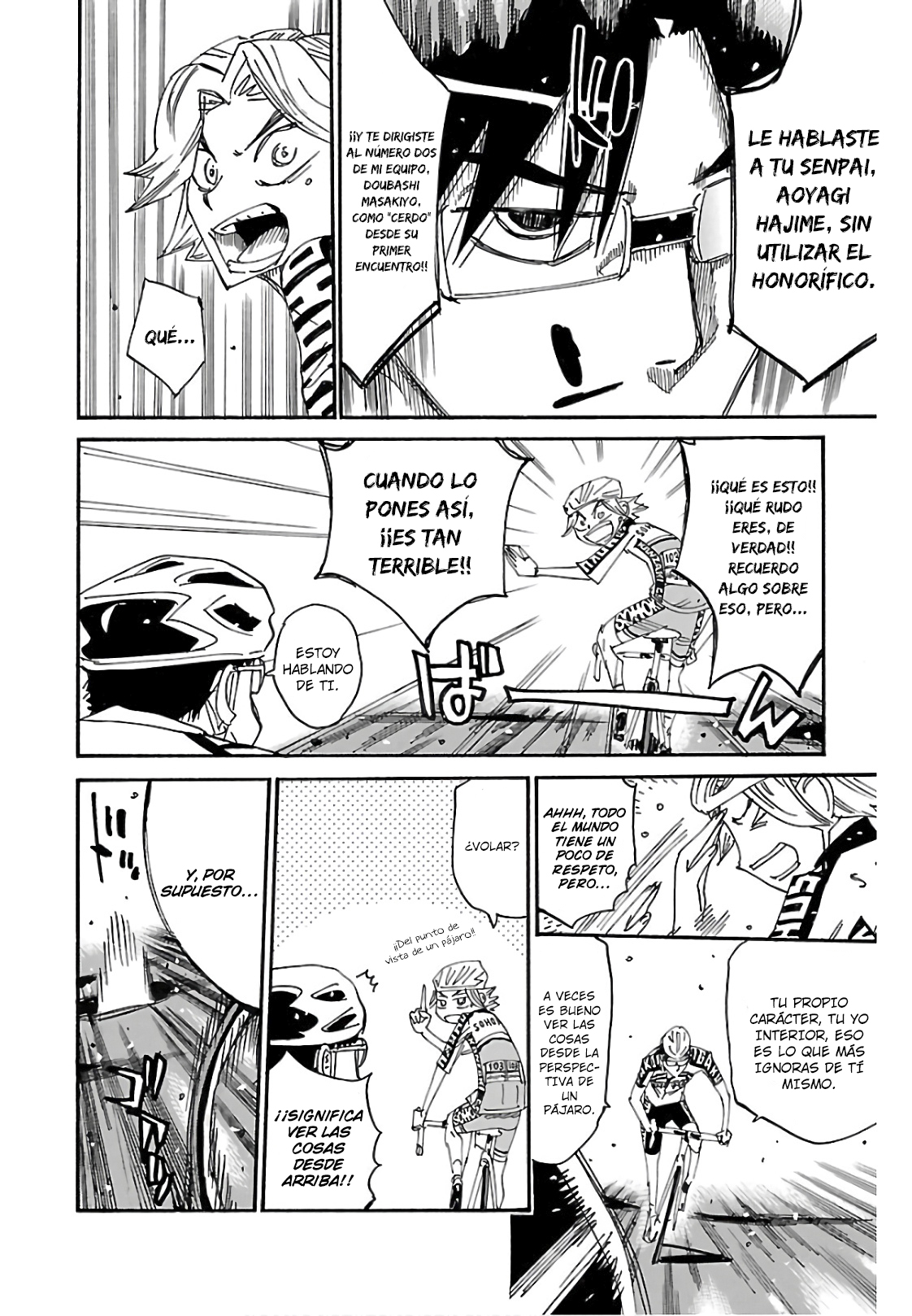 Yowamushi Pedal Capítulo 618 - Página 14 en español