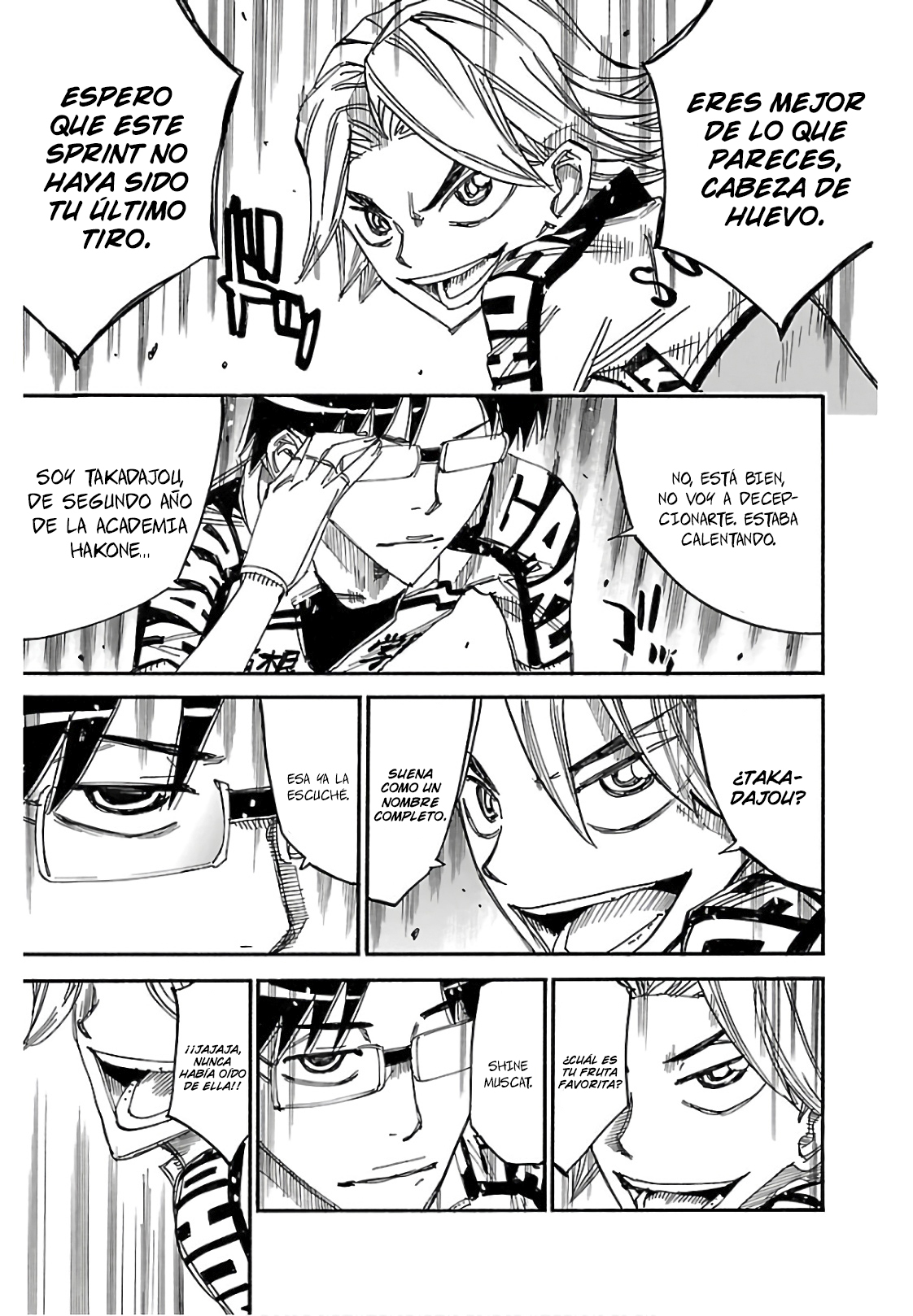 Yowamushi Pedal Capítulo 618 - Página 5 en español