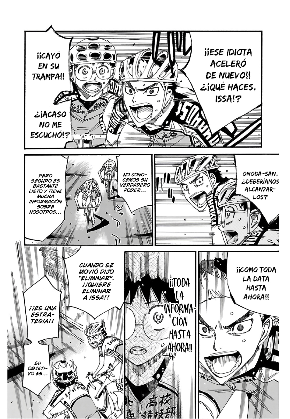 Yowamushi Pedal Capítulo 618 - Página 8 en español