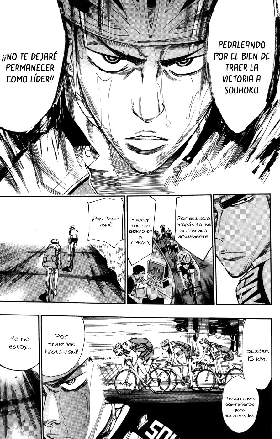 Yowamushi Pedal Capítulo 68 - Página 14 en español