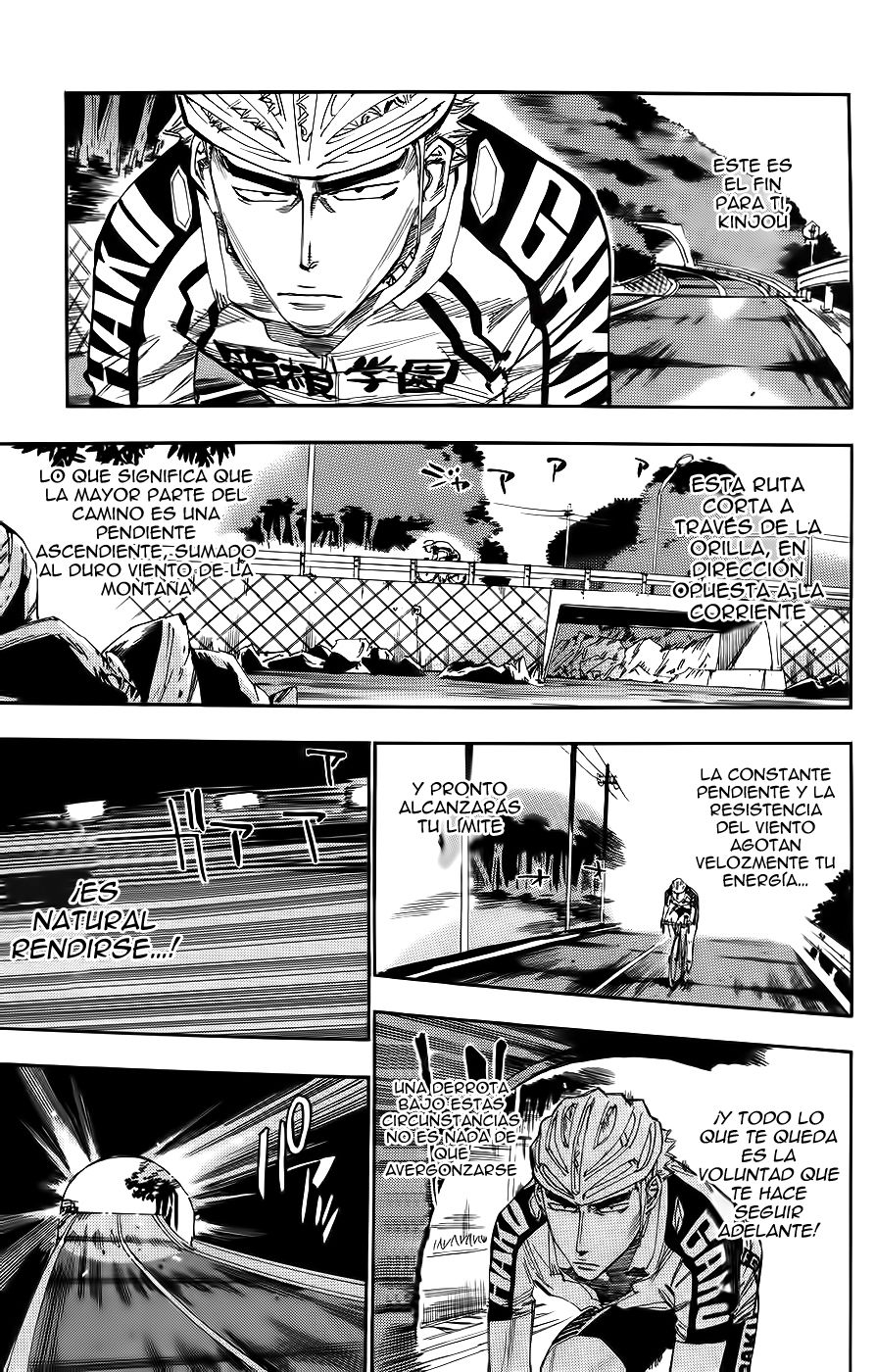 Yowamushi Pedal Capítulo 68 - Página 9 en español