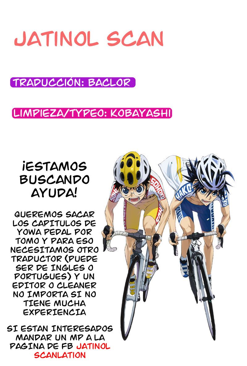 Yowamushi Pedal Capítulo 83 - Página 17 en español