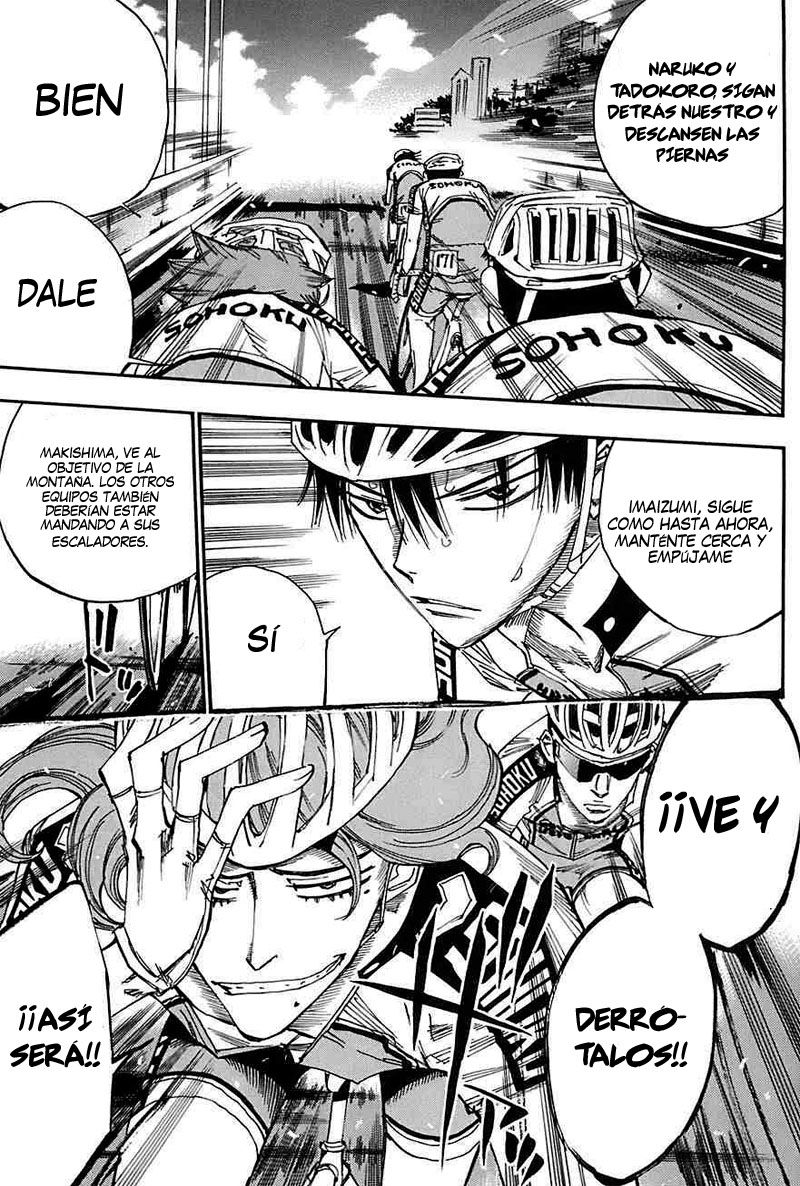 Yowamushi Pedal Capítulo 87 - Página 16 en español