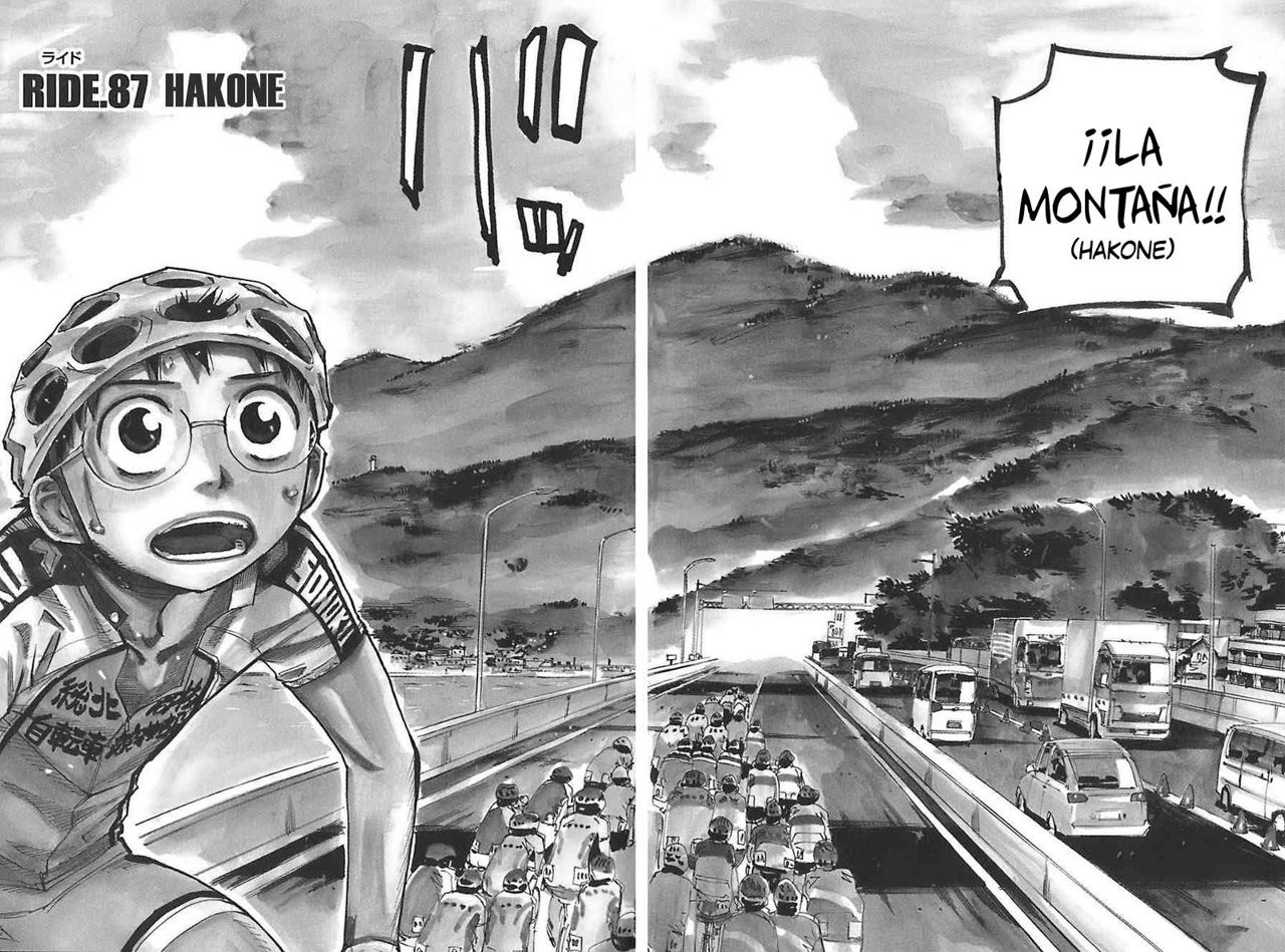 Yowamushi Pedal Capítulo 87 - Página 7 en español