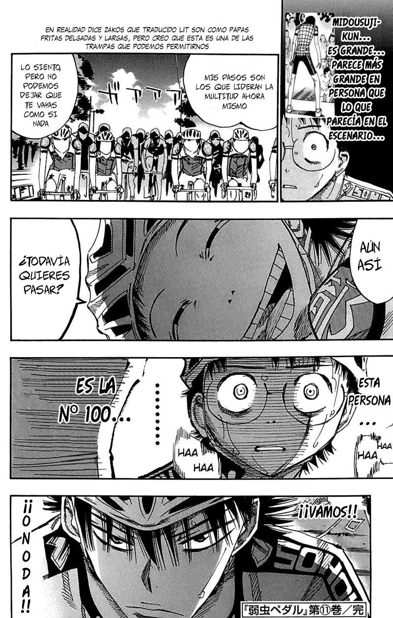 Yowamushi Pedal Capítulo 94 - Página 16 en español