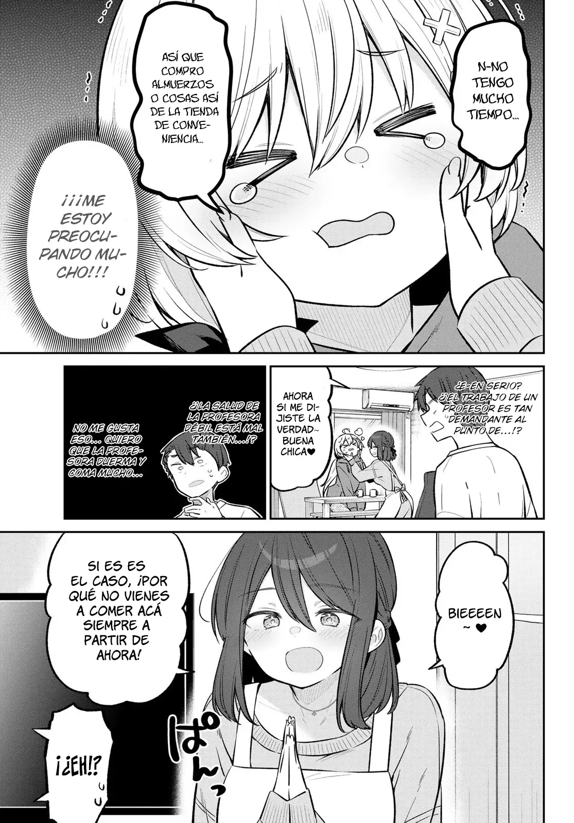 Yowayowa Sensei Capítulo 10 - Página 8 en español