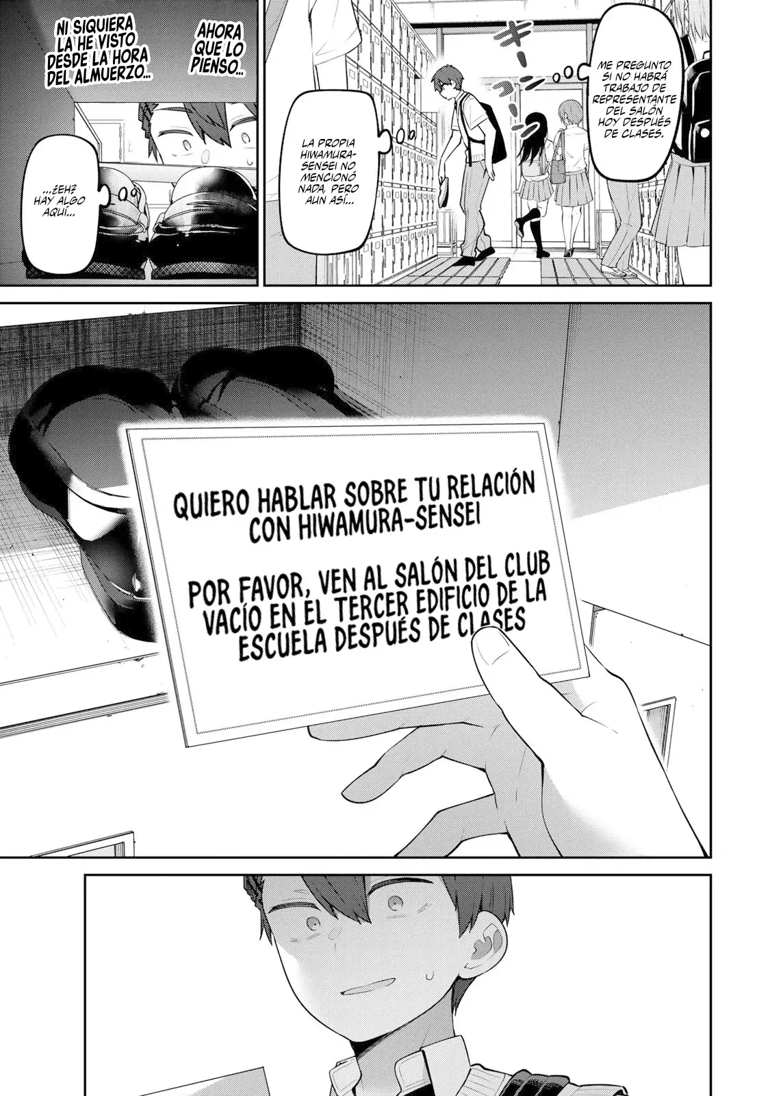 Yowayowa Sensei Capítulo 24 - Página 3 en español