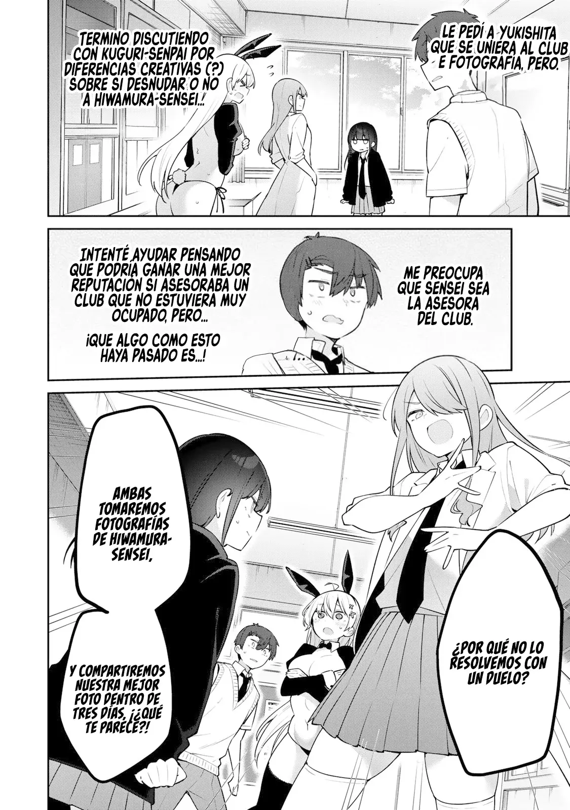 Yowayowa Sensei Capítulo 25 - Página 3 en español