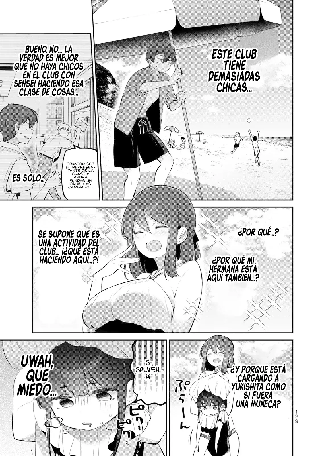 Yowayowa Sensei Capítulo 28 - Página 4 en español