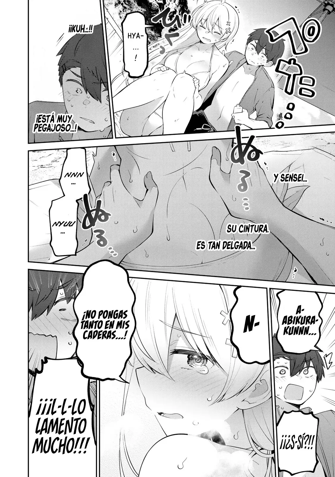 Yowayowa Sensei Capítulo 28 - Página 9 en español
