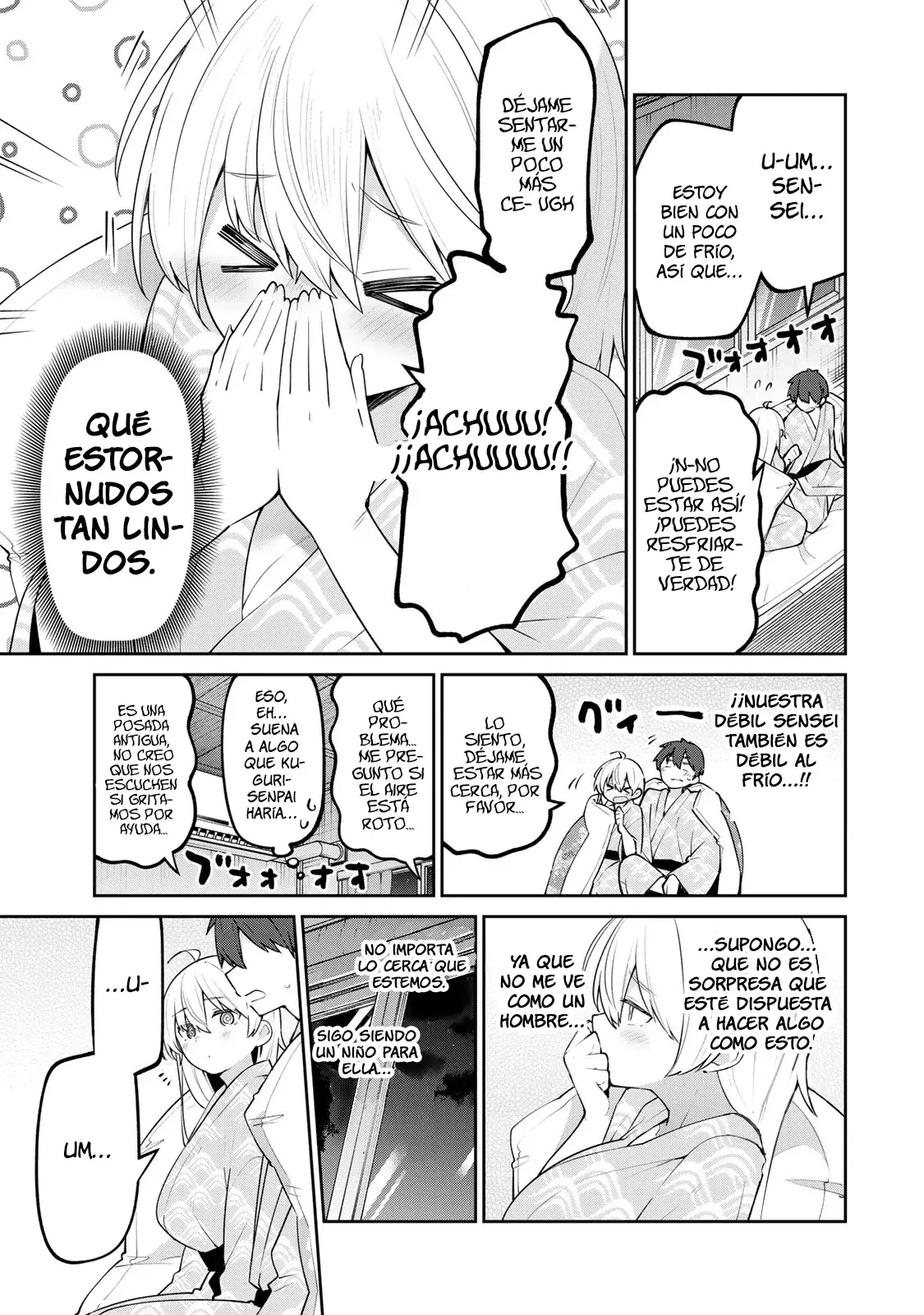Yowayowa Sensei Capítulo 30 - Página 11 en español