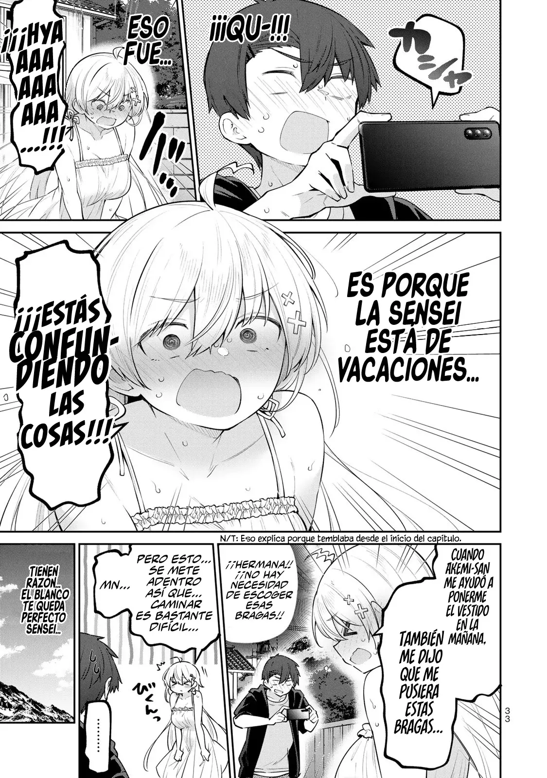 Yowayowa Sensei Capítulo 31 - Página 12 en español