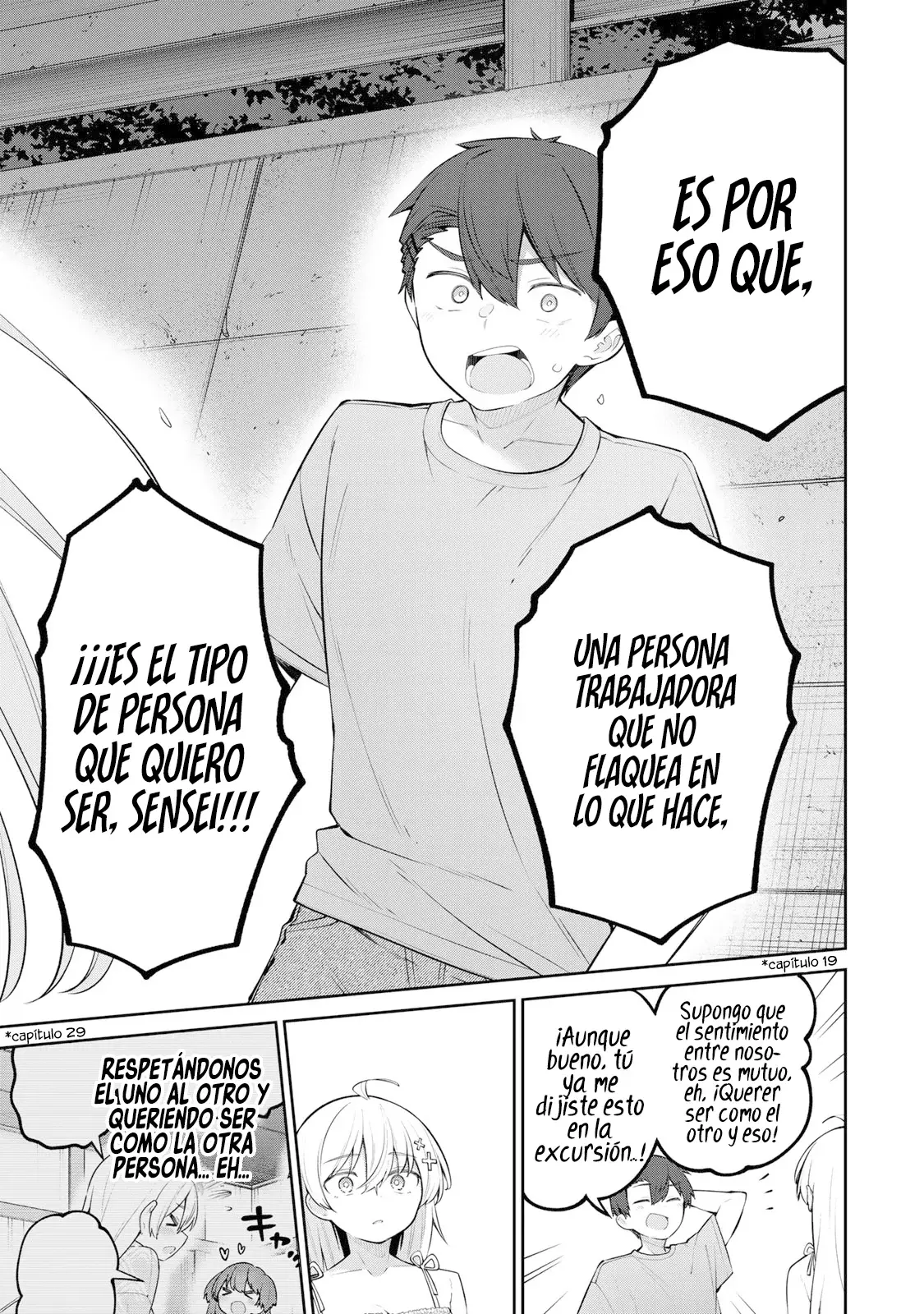 Yowayowa Sensei Capítulo 33 - Página 10 en español