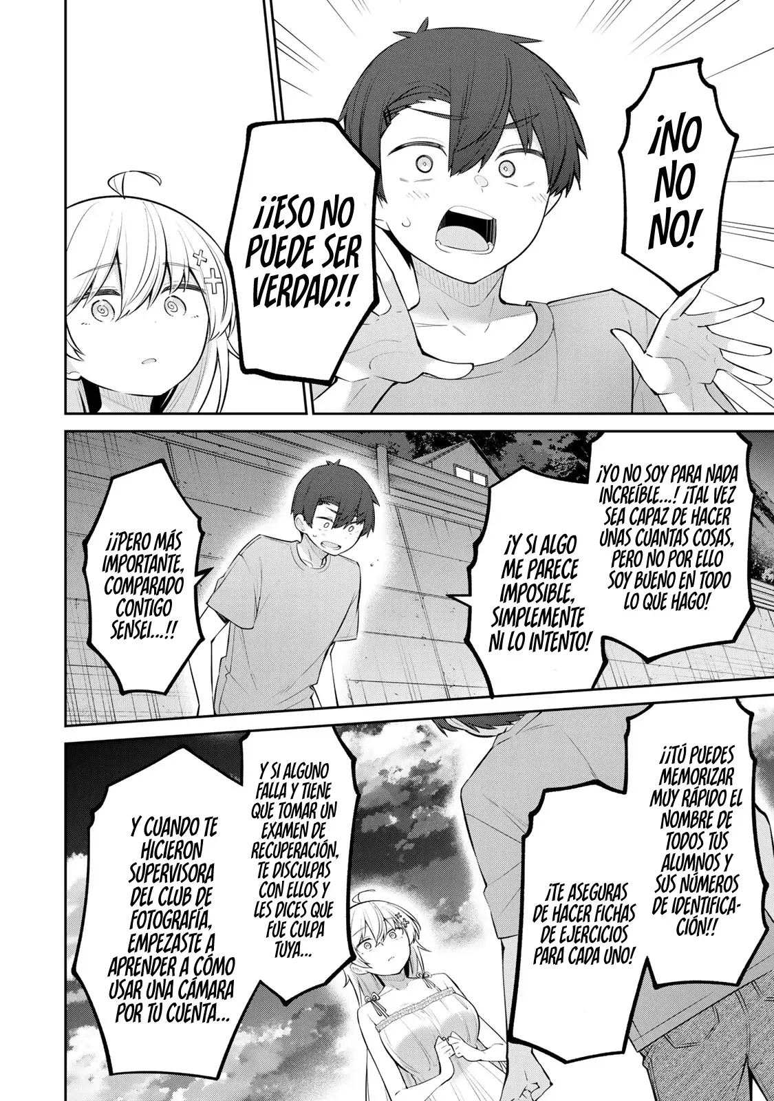Yowayowa Sensei Capítulo 33 - Página 9 en español