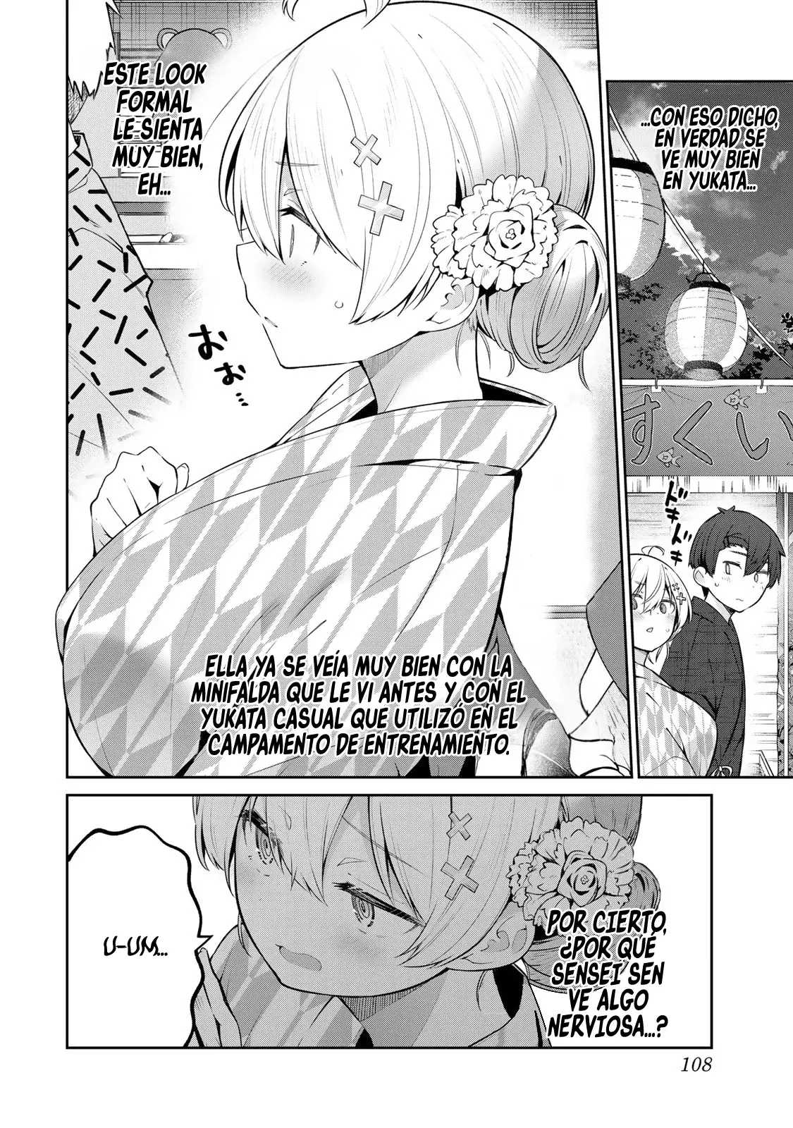 Yowayowa Sensei Capítulo 36 - Página 7 en español