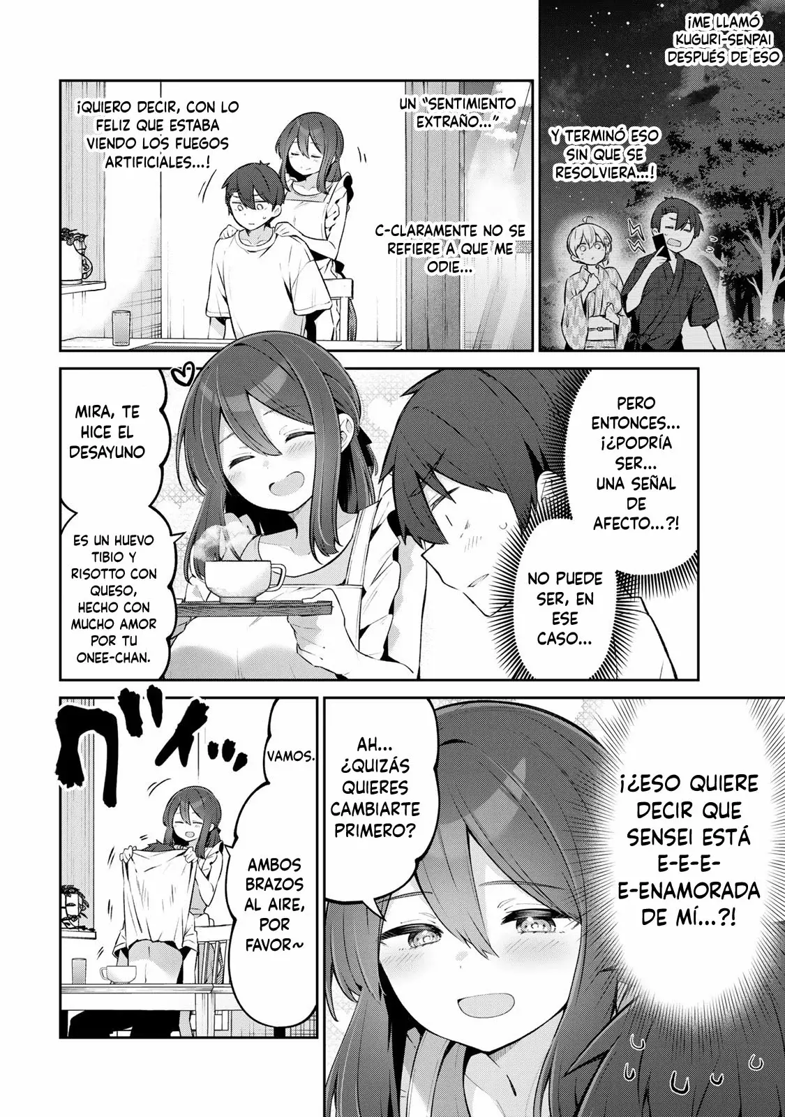 Yowayowa Sensei Capítulo 39 - Página 4 en español