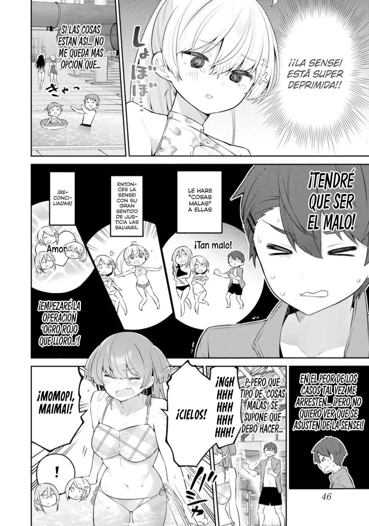 Yowayowa Sensei Capítulo 41 - Página 12 en español