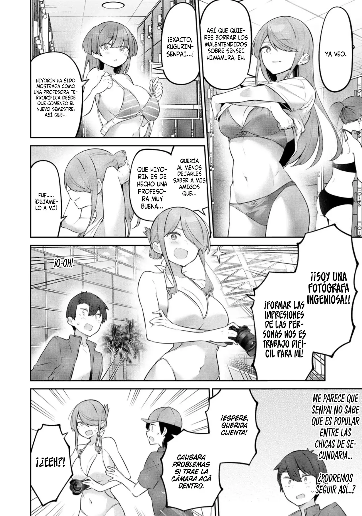 Yowayowa Sensei Capítulo 41 - Página 4 en español