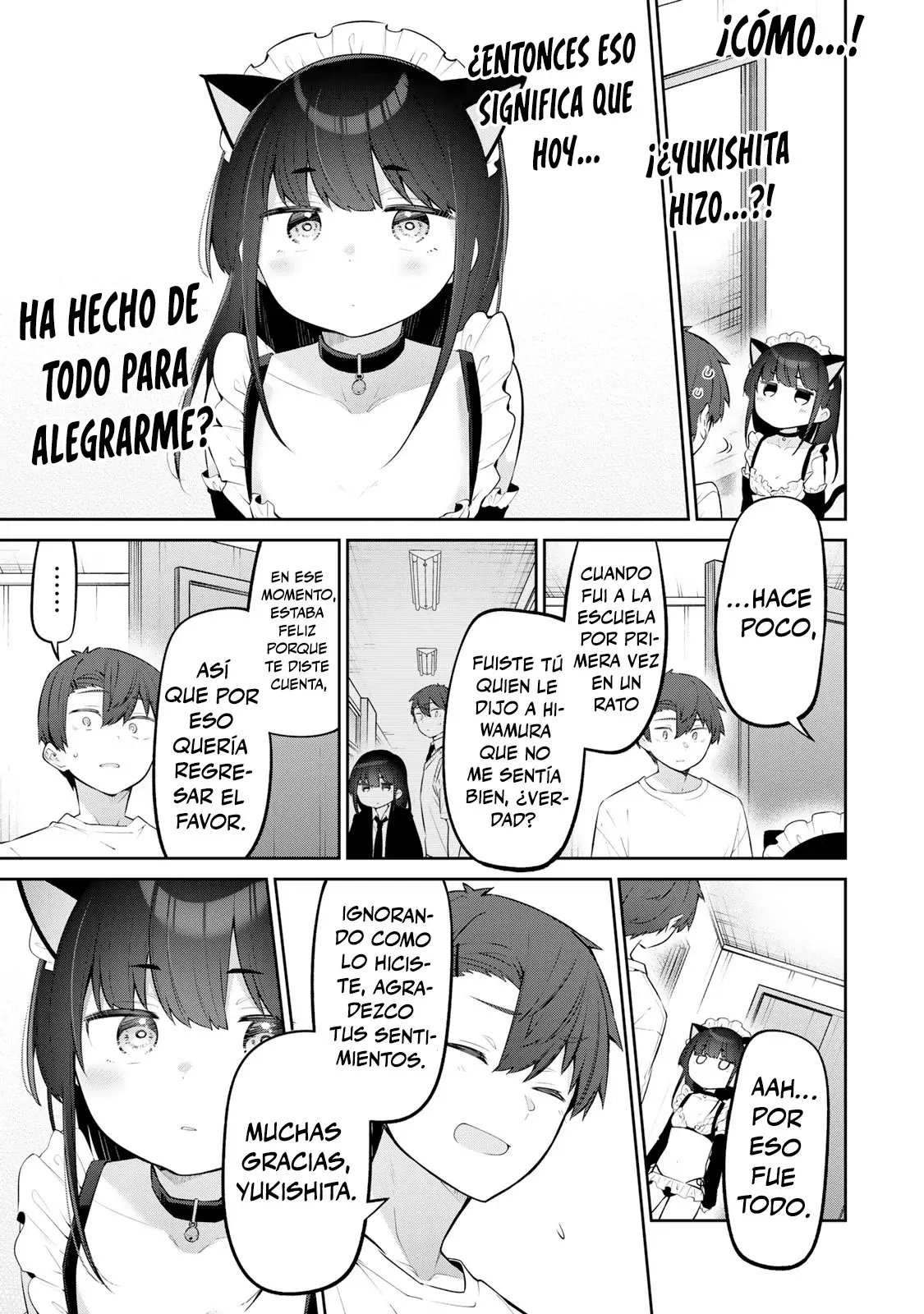 Yowayowa Sensei Capítulo 42 - Página 17 en español