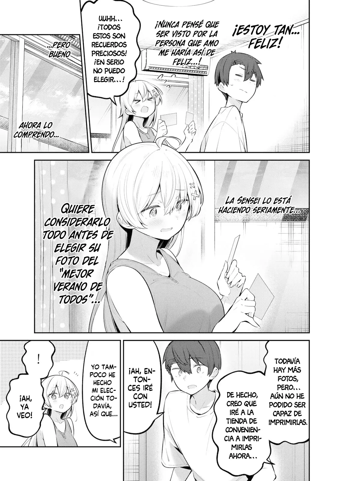 Yowayowa Sensei Capítulo 43 - Página 11 en español