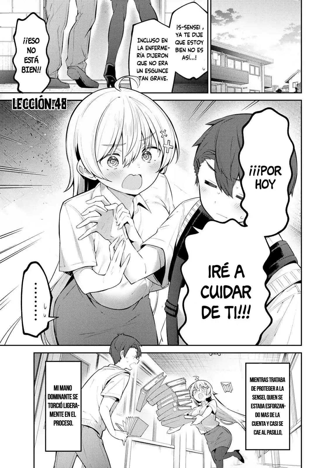 Yowayowa Sensei Capítulo 48 - Página 5 en español