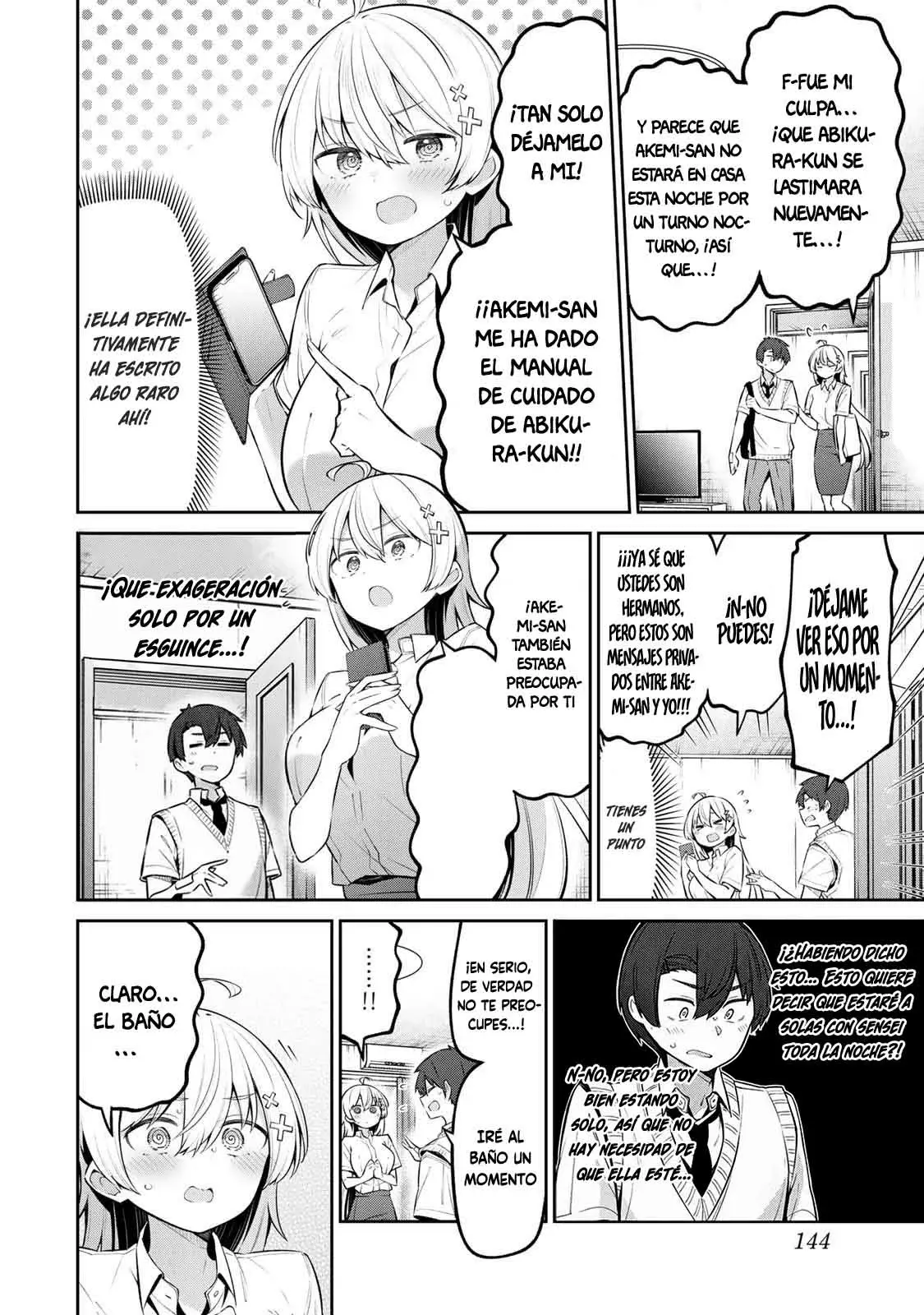 Yowayowa Sensei Capítulo 48 - Página 6 en español