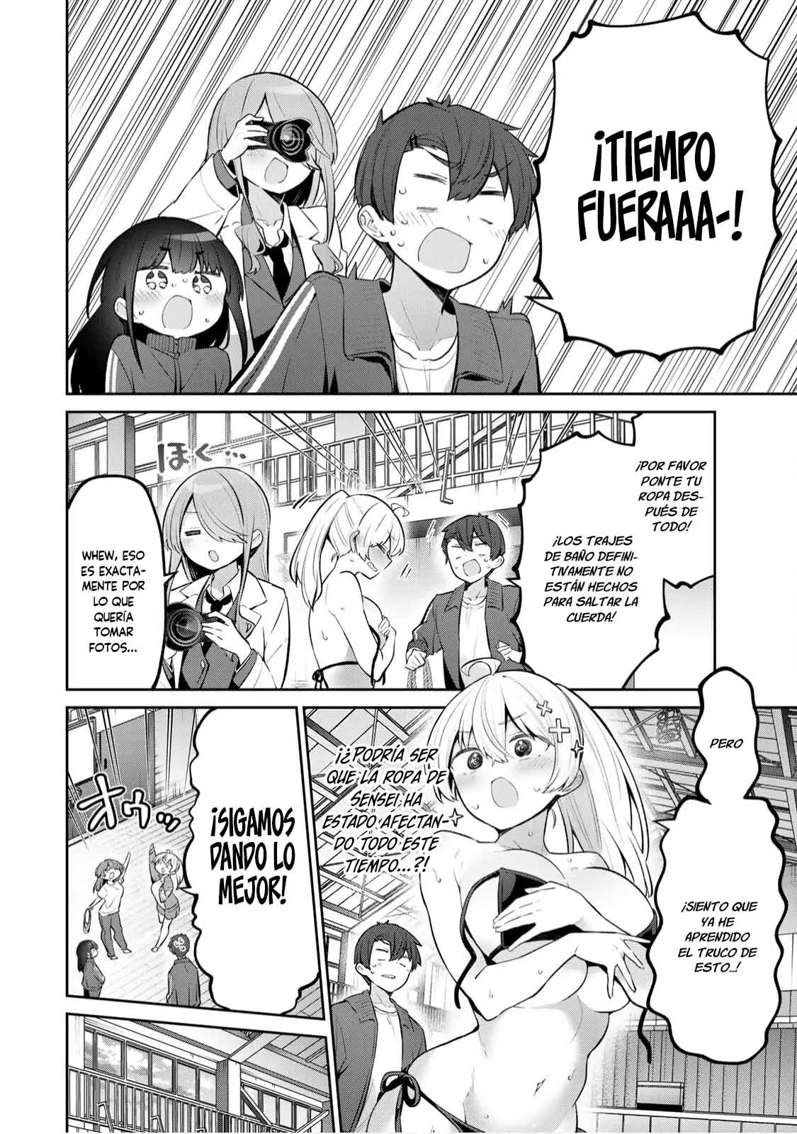 Yowayowa Sensei Capítulo 55 - Página 8 en español