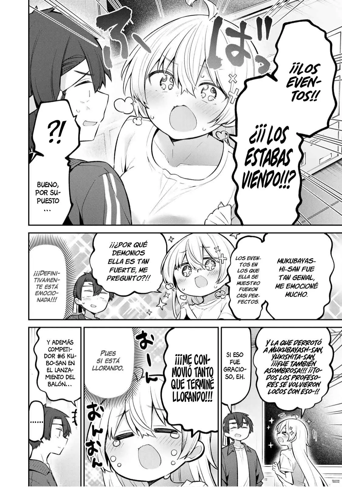 Yowayowa Sensei Capítulo 56 - Página 12 en español