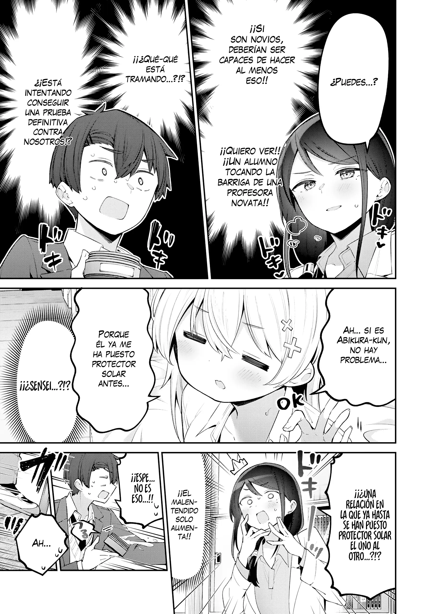 Yowayowa Sensei Capítulo 69 - Página 13 en español