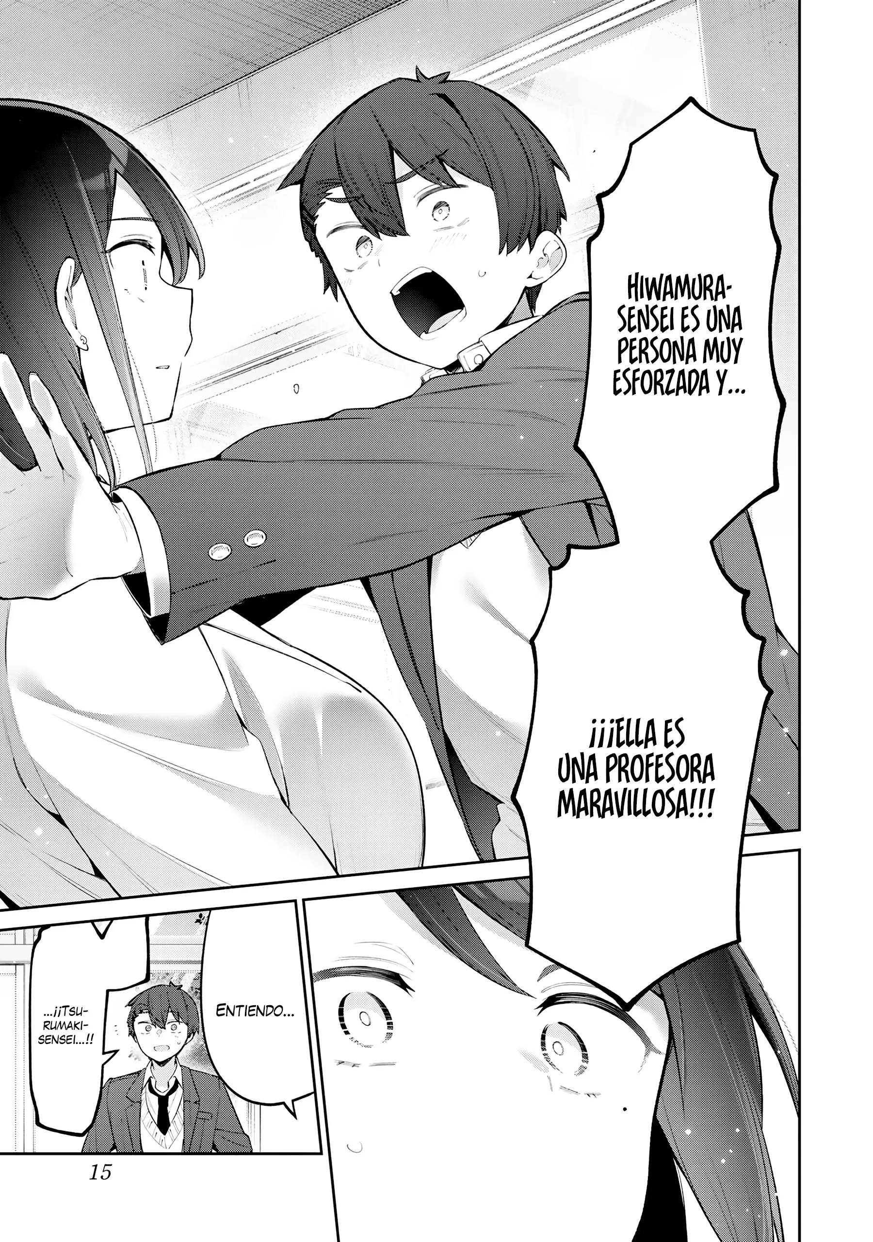 Yowayowa Sensei Capítulo 69 - Página 17 en español