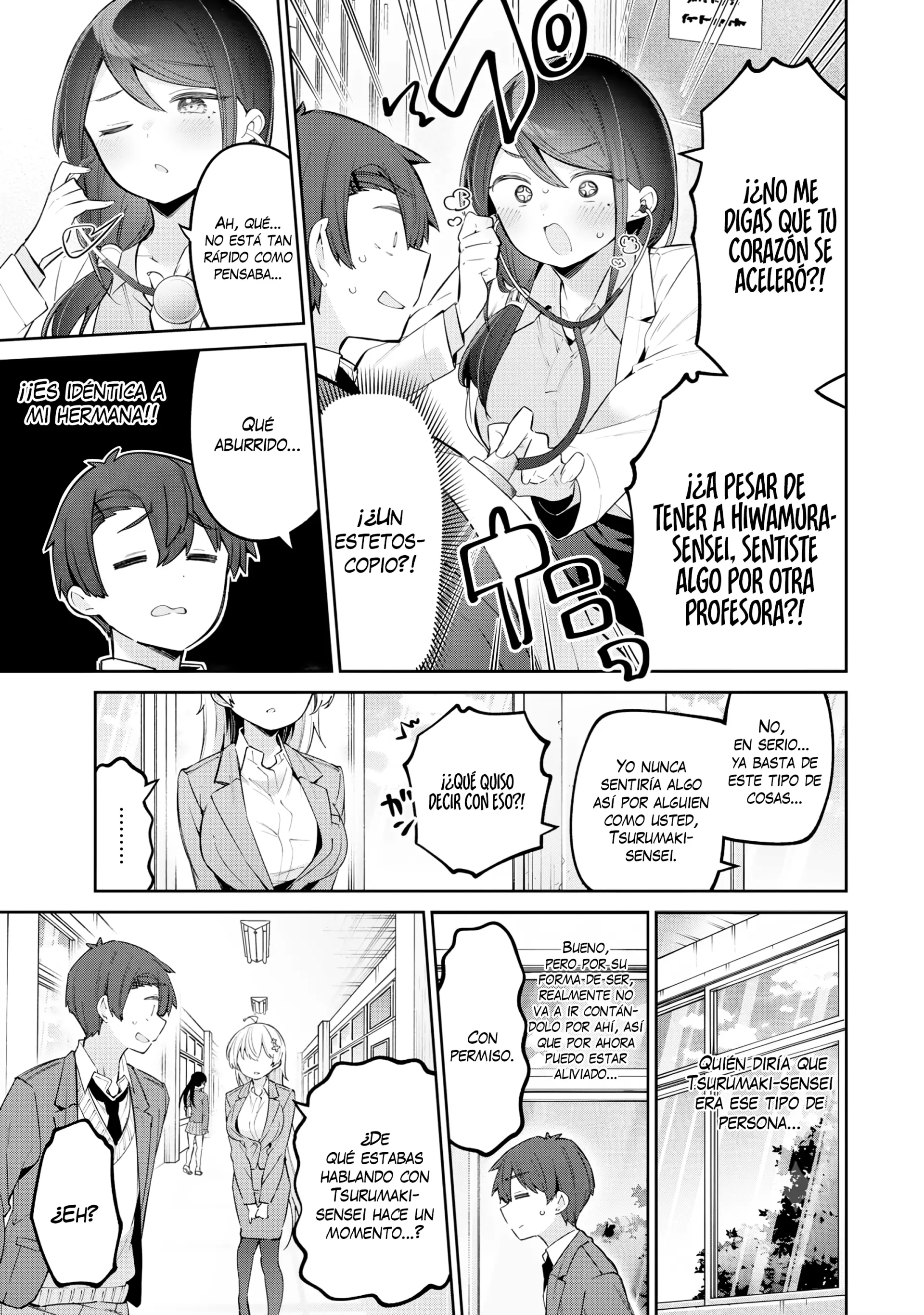 Yowayowa Sensei Capítulo 71 - Página 9 en español