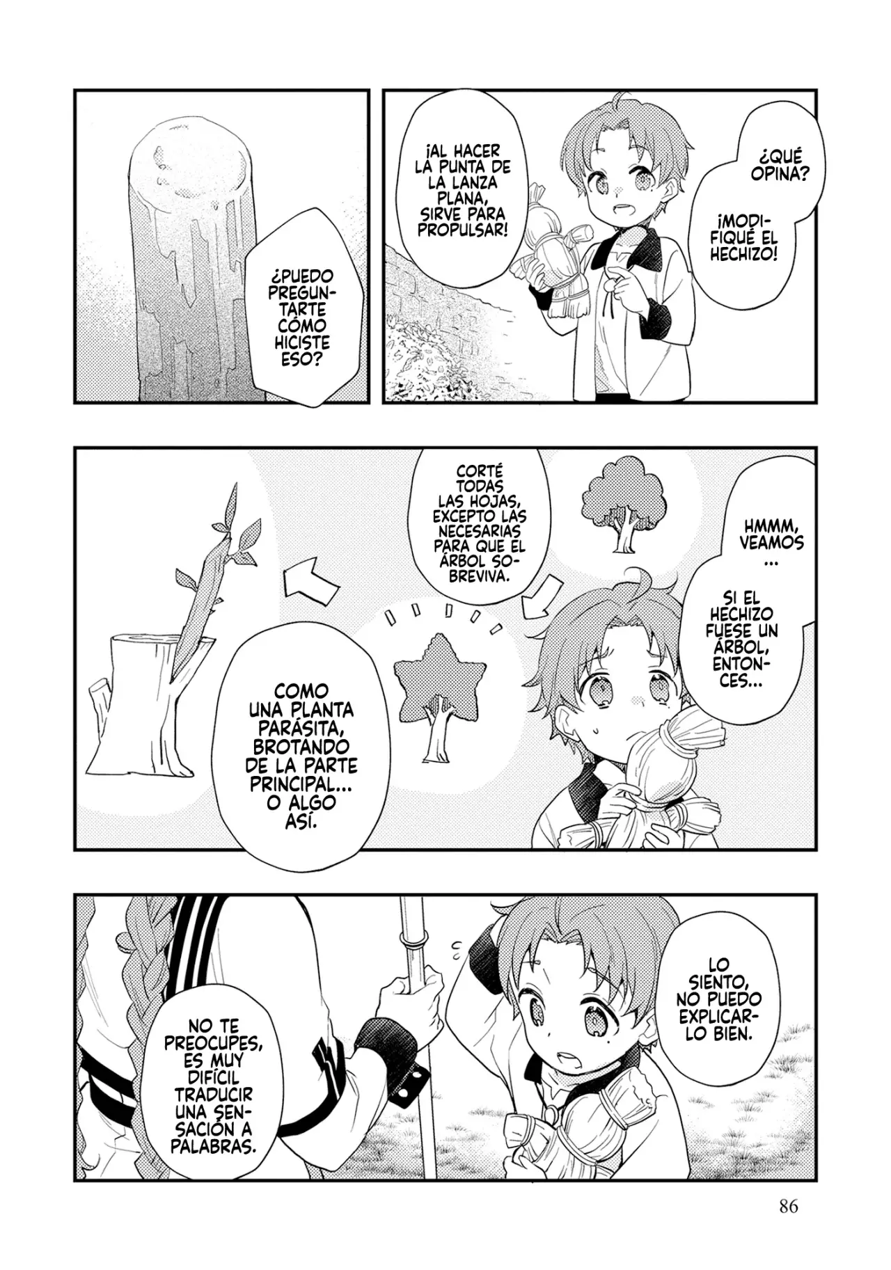 Mushoku Tensei - Roxy datte Honki desu Capítulo 62 - Página 8 en español
