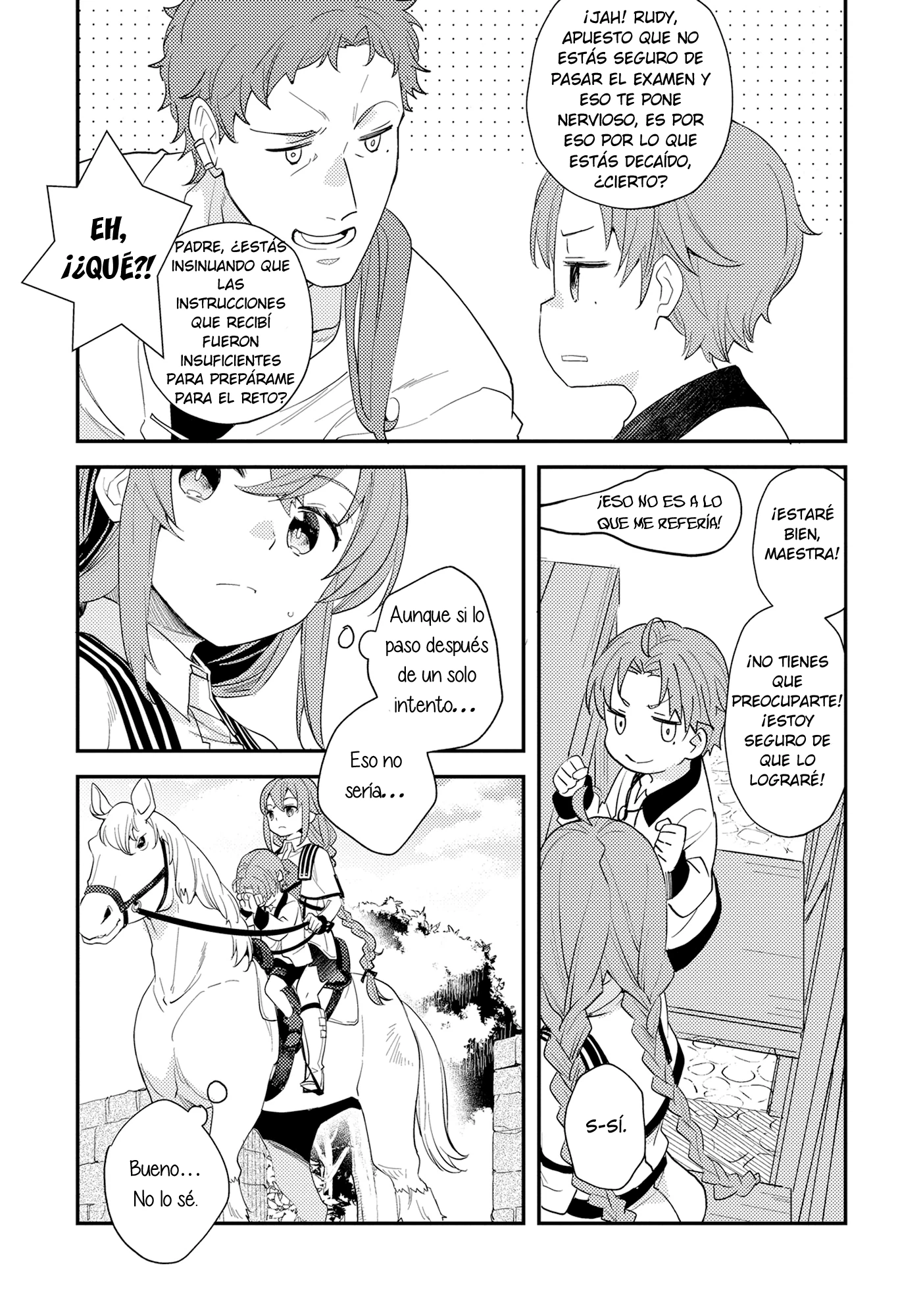 Mushoku Tensei - Roxy datte Honki desu Capítulo 63 - Página 12 en español