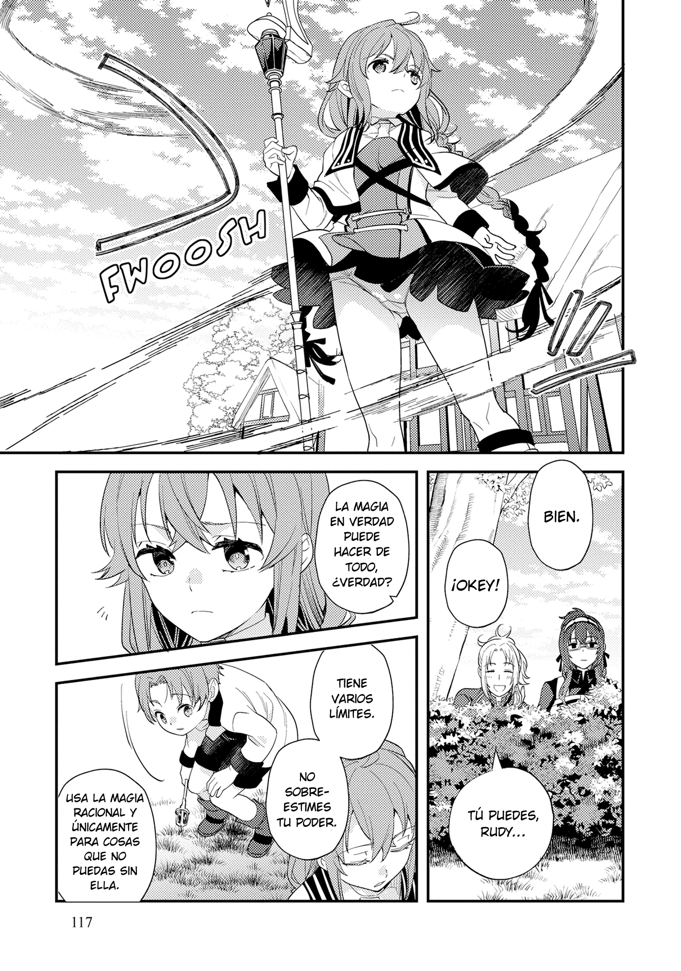 Mushoku Tensei - Roxy datte Honki desu Capítulo 63 - Página 8 en español