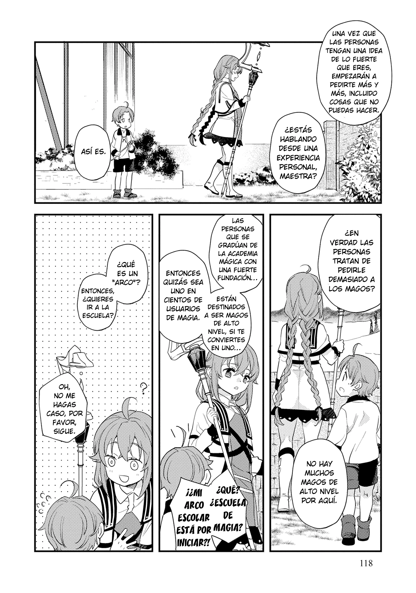 Mushoku Tensei - Roxy datte Honki desu Capítulo 63 - Página 9 en español